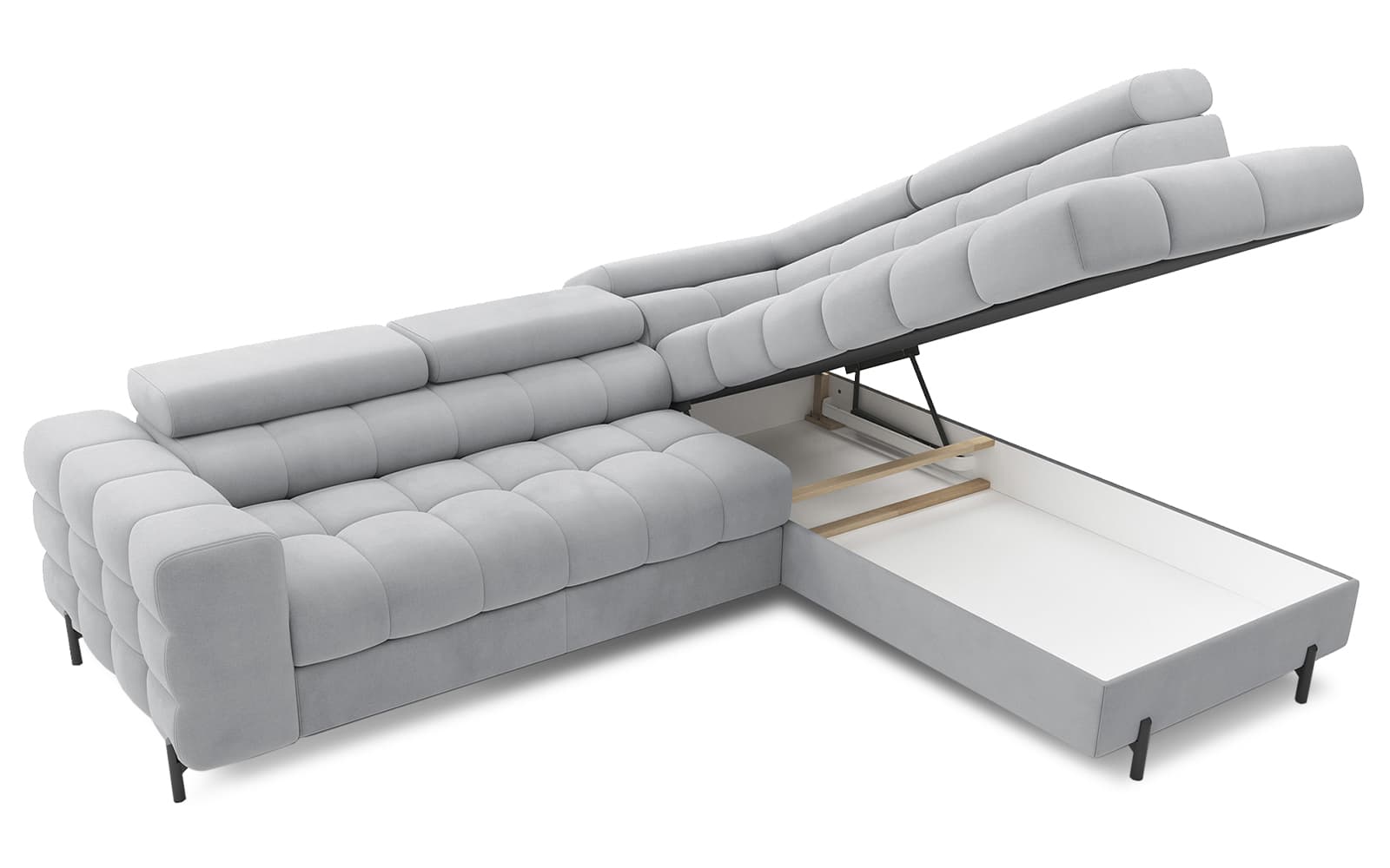 Colțar Ferry, Extensibil, 276x72x200, Material Paros 05