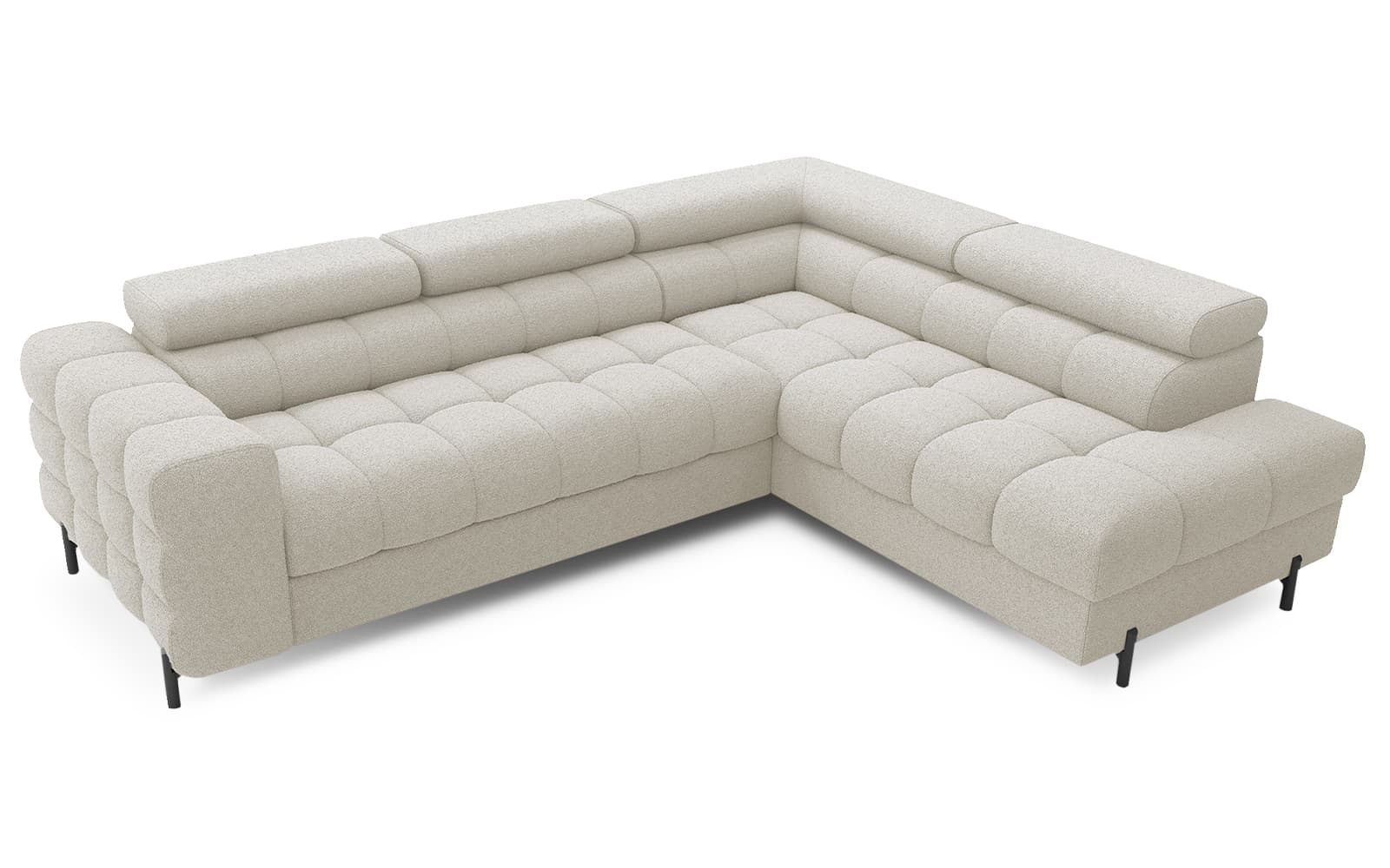 Colțar Ferry, Extensibil, 276x72x200, Material Royal 18