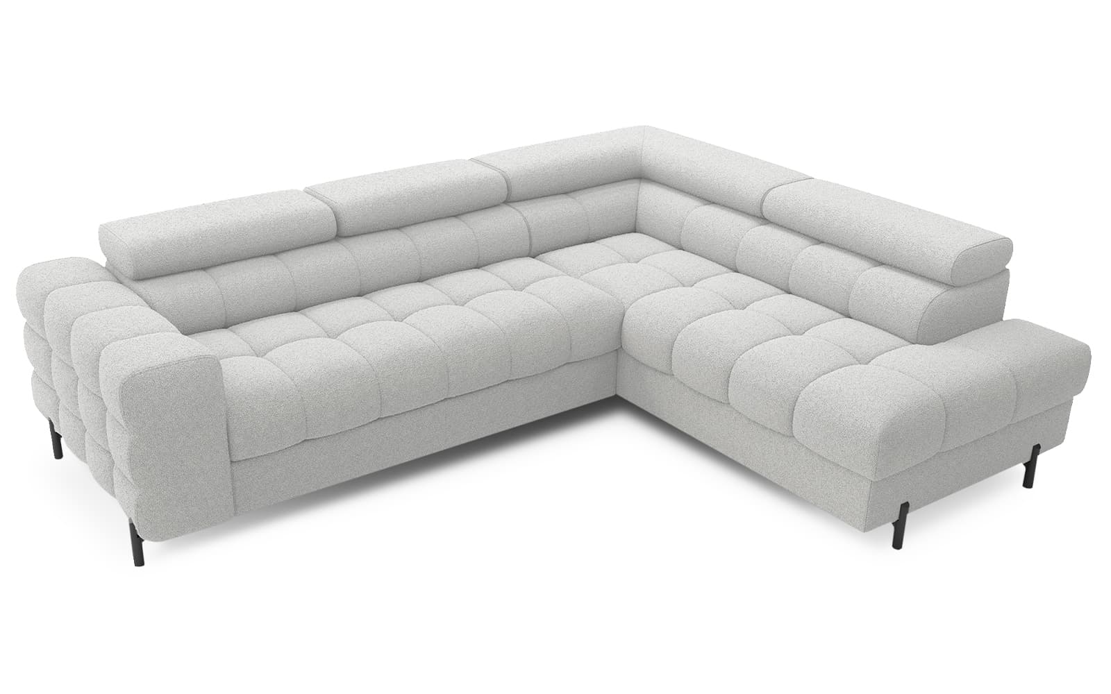 Colțar Ferry, Extensibil, 276x72x200, Material Royal 03 din lemn masiv