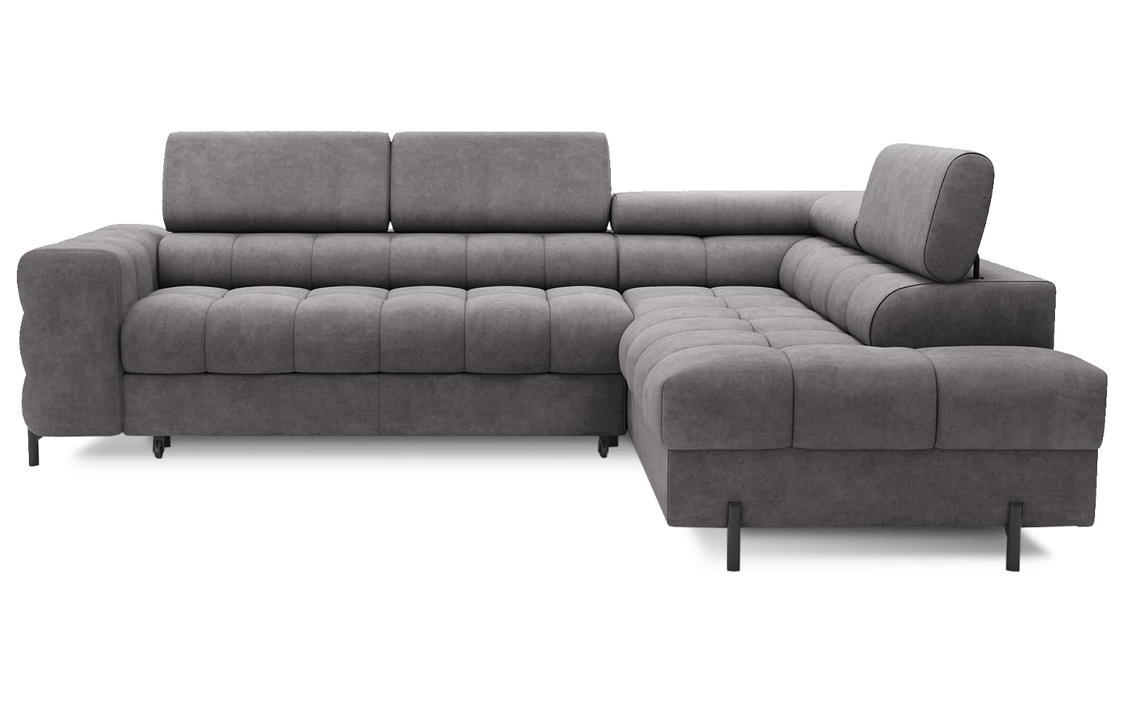 Colțar Ferry, Extensibil, 276x72x200, Material Aura 04 din lemn masiv