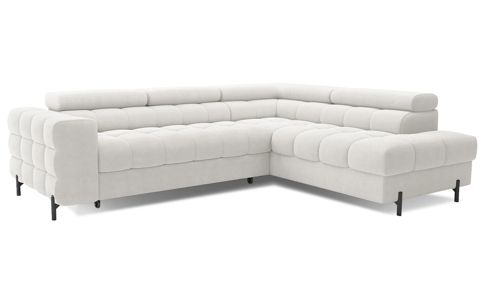 Colțar Ferry, Extensibil, 276x72x200, Material Amore 01