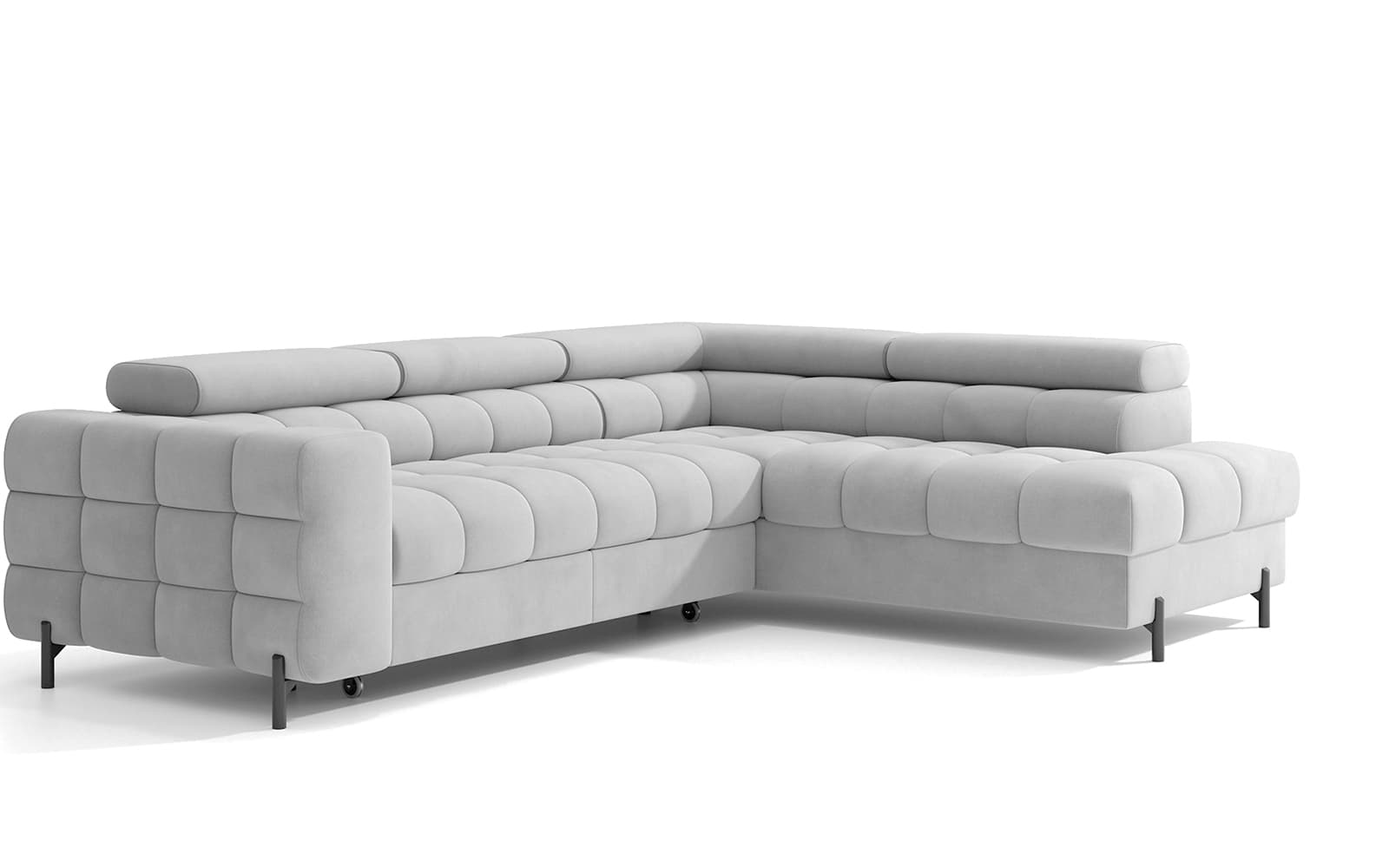 Colțar Ferry, Extensibil, 276x72x200, Material Paros 05 din lemn masiv