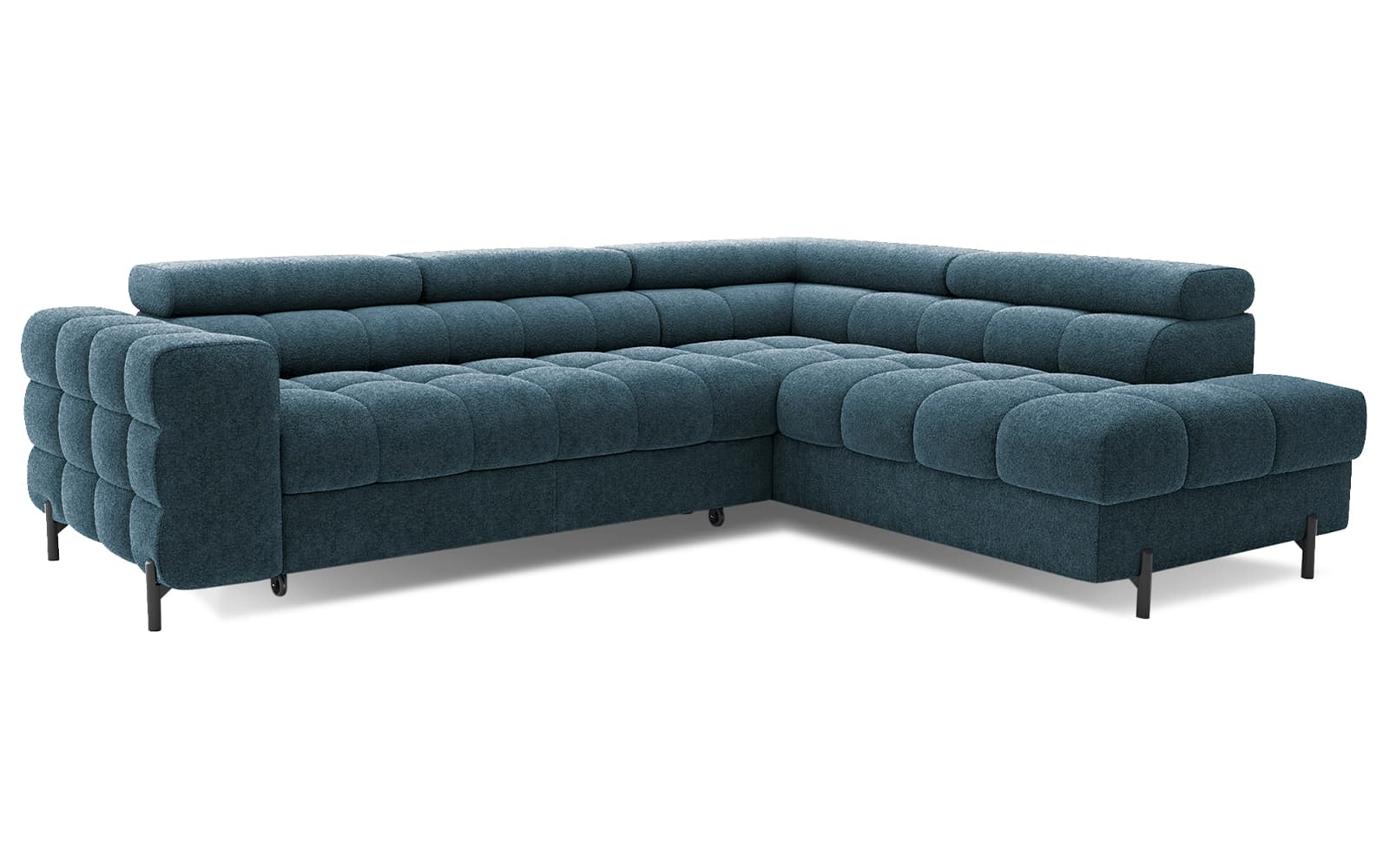 Colțar Ferry, Extensibil, 276x72x200, Material Amore 40