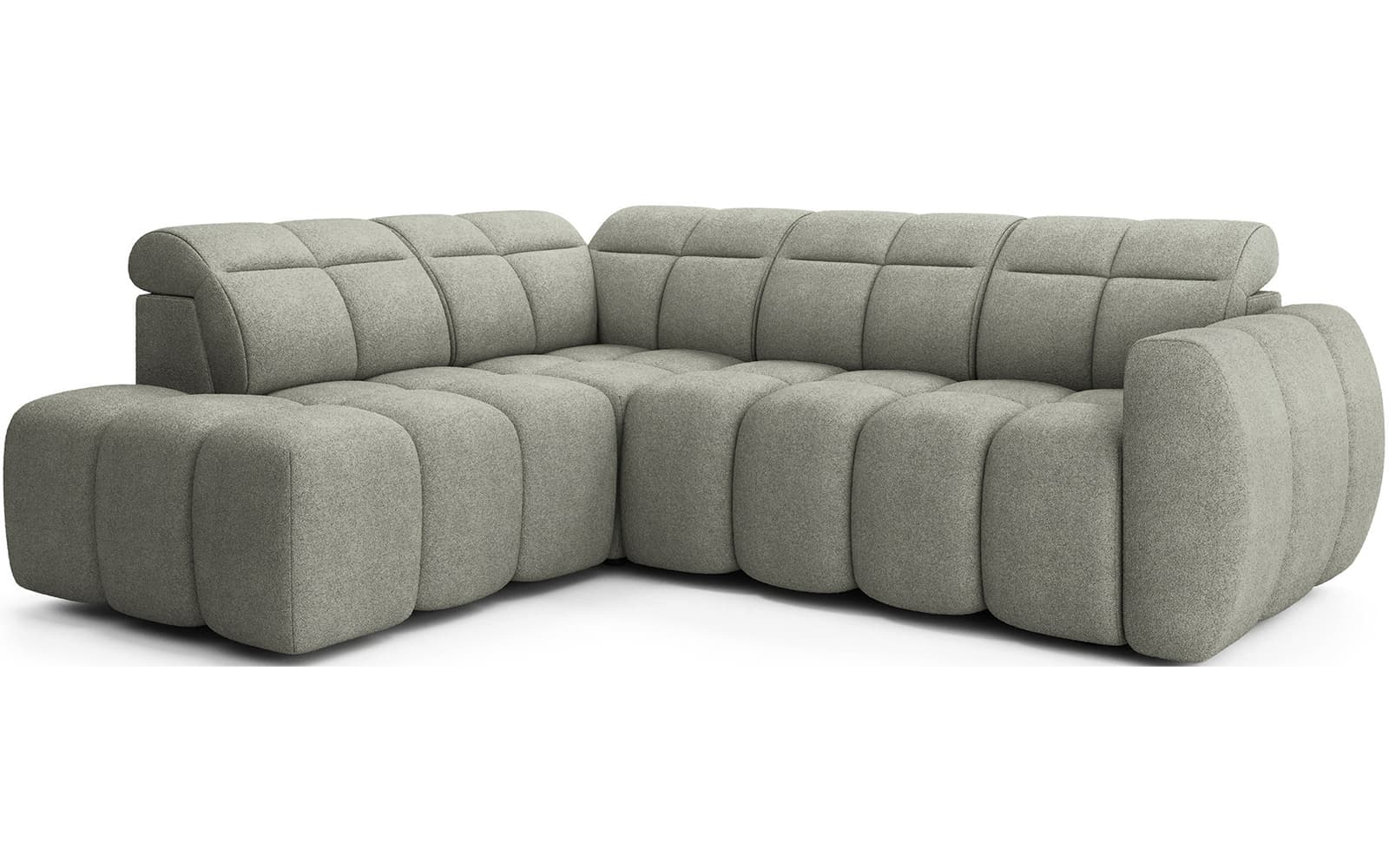 Colțar Falconn, extensibil, 258×208×107 cm, Personalizabil din lemn masiv