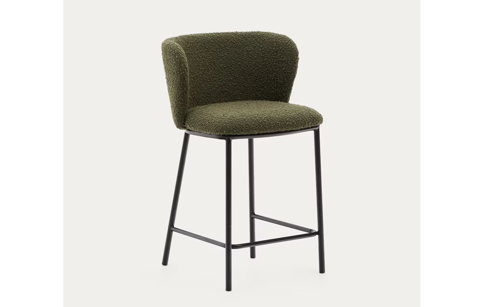 Verde cu picioare metalice negre