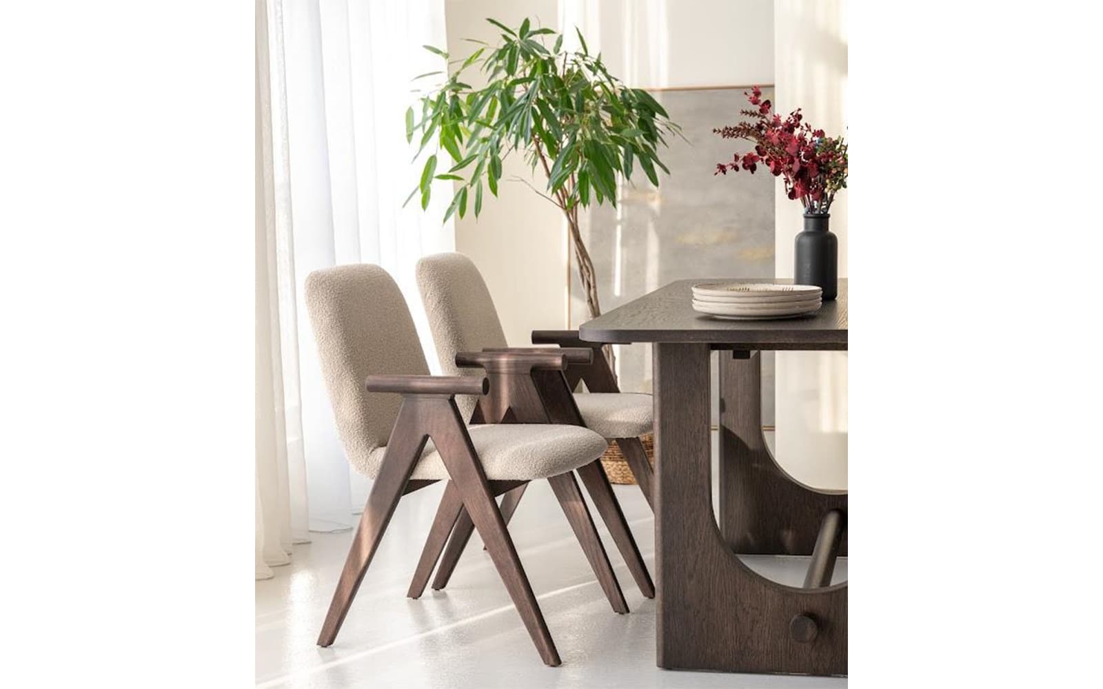 Scaun Derby,  Lemn Masiv, 55 × 60 × 80 cm