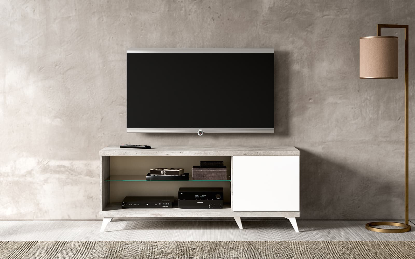 Comodă TV Concrete