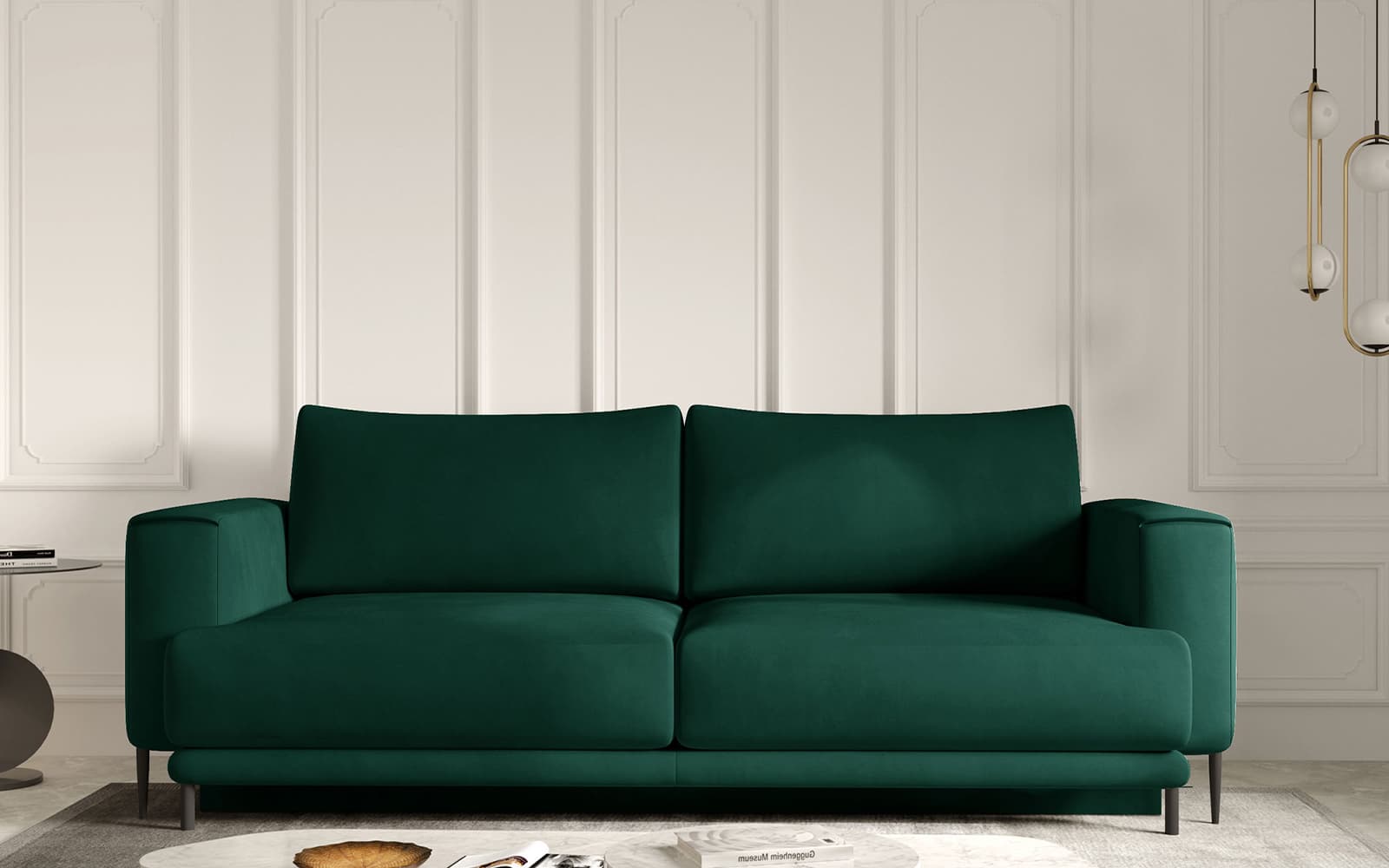 Canapea extensibilă Dalia, Personalizabilă, 248×95×84 cm