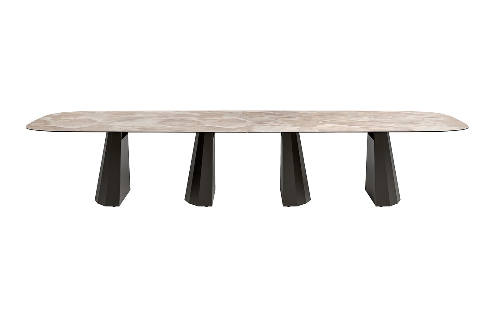 Masă de dining Sable, 200/275/400×120 cm