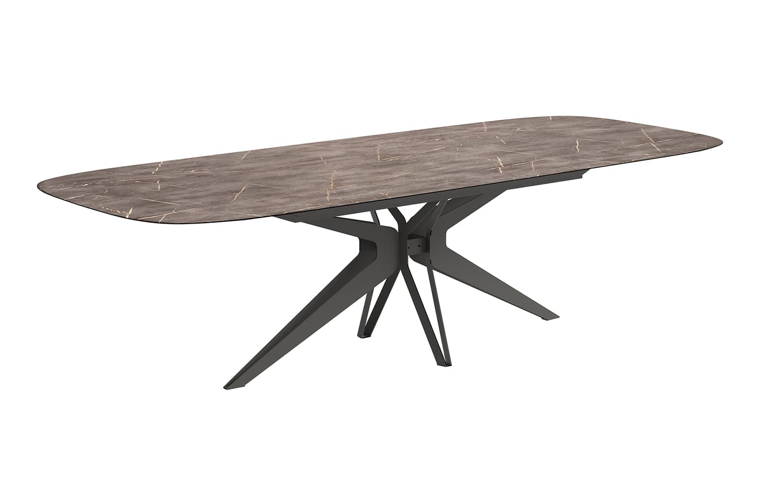 Masă de dining Eclat, 200/275/400×120 cm din lemn masiv