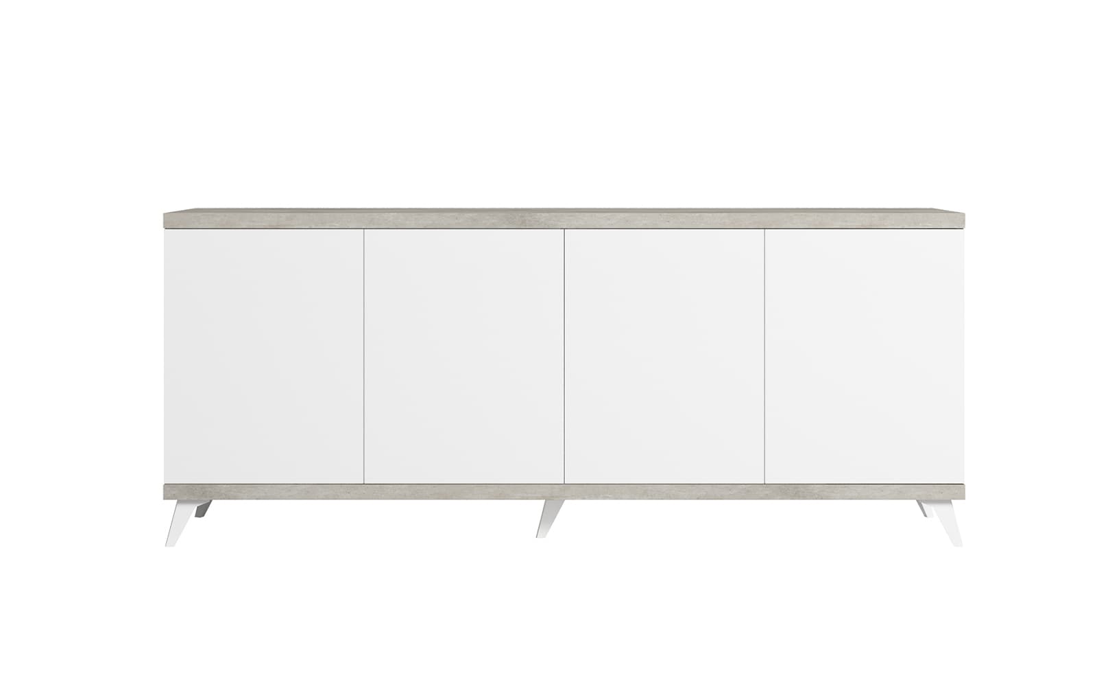 Comoda Concrete, 3/4 uși