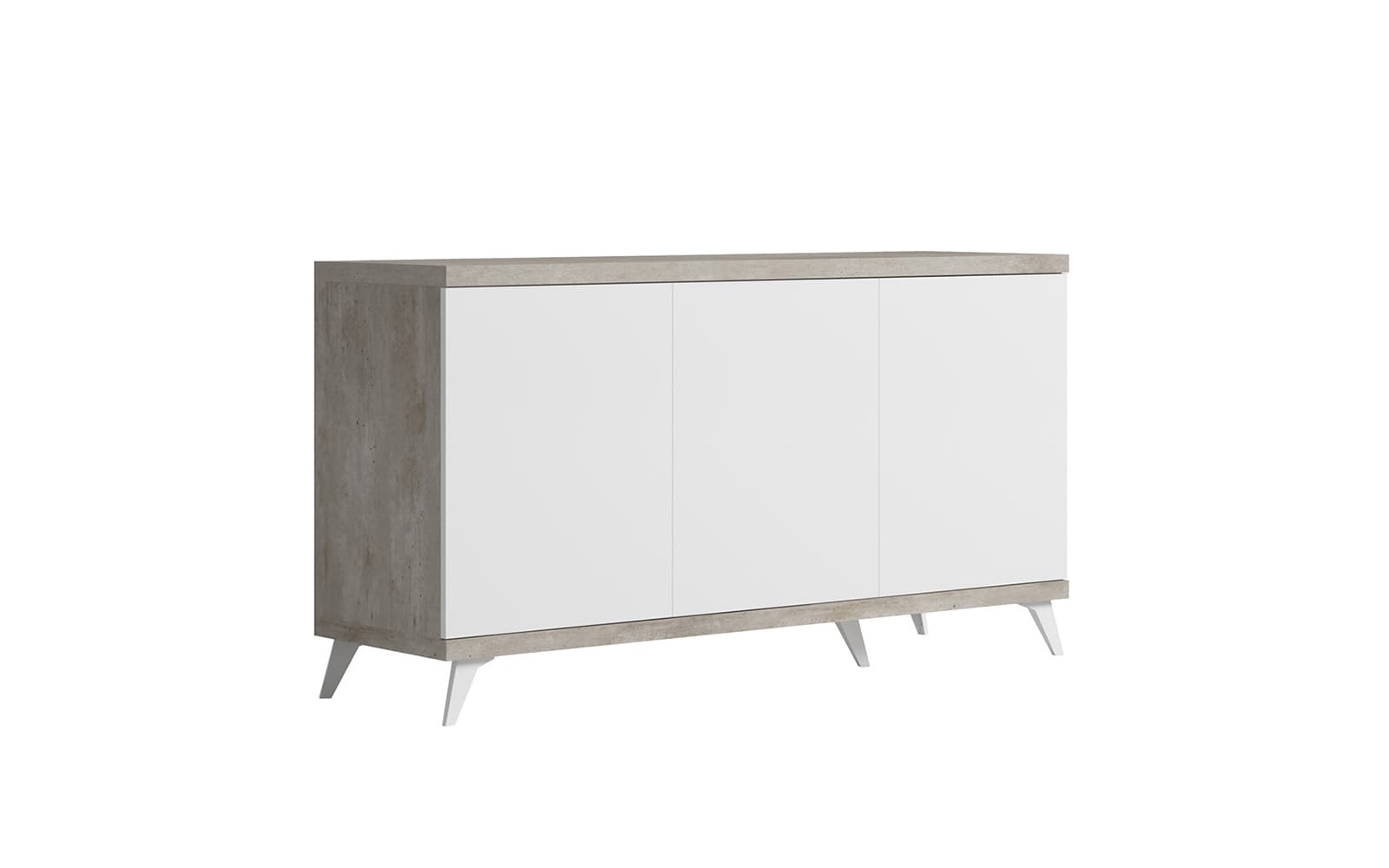 Comoda Concrete, 3/4 uși