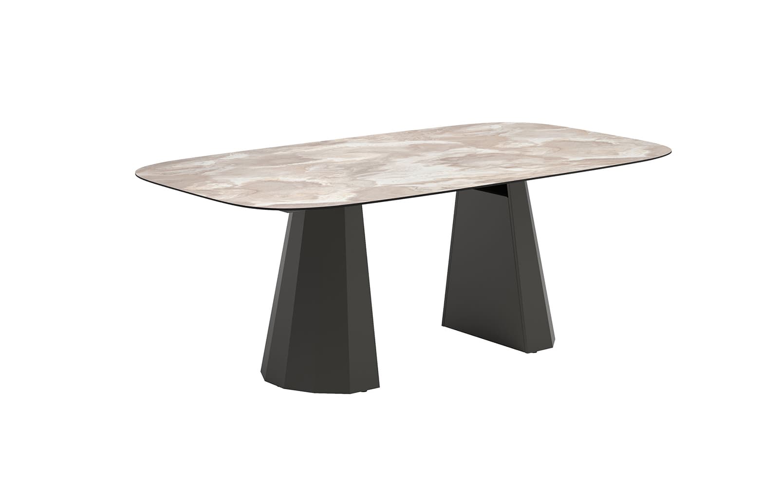Masă de dining Sable, 200/275/400×120 cm
