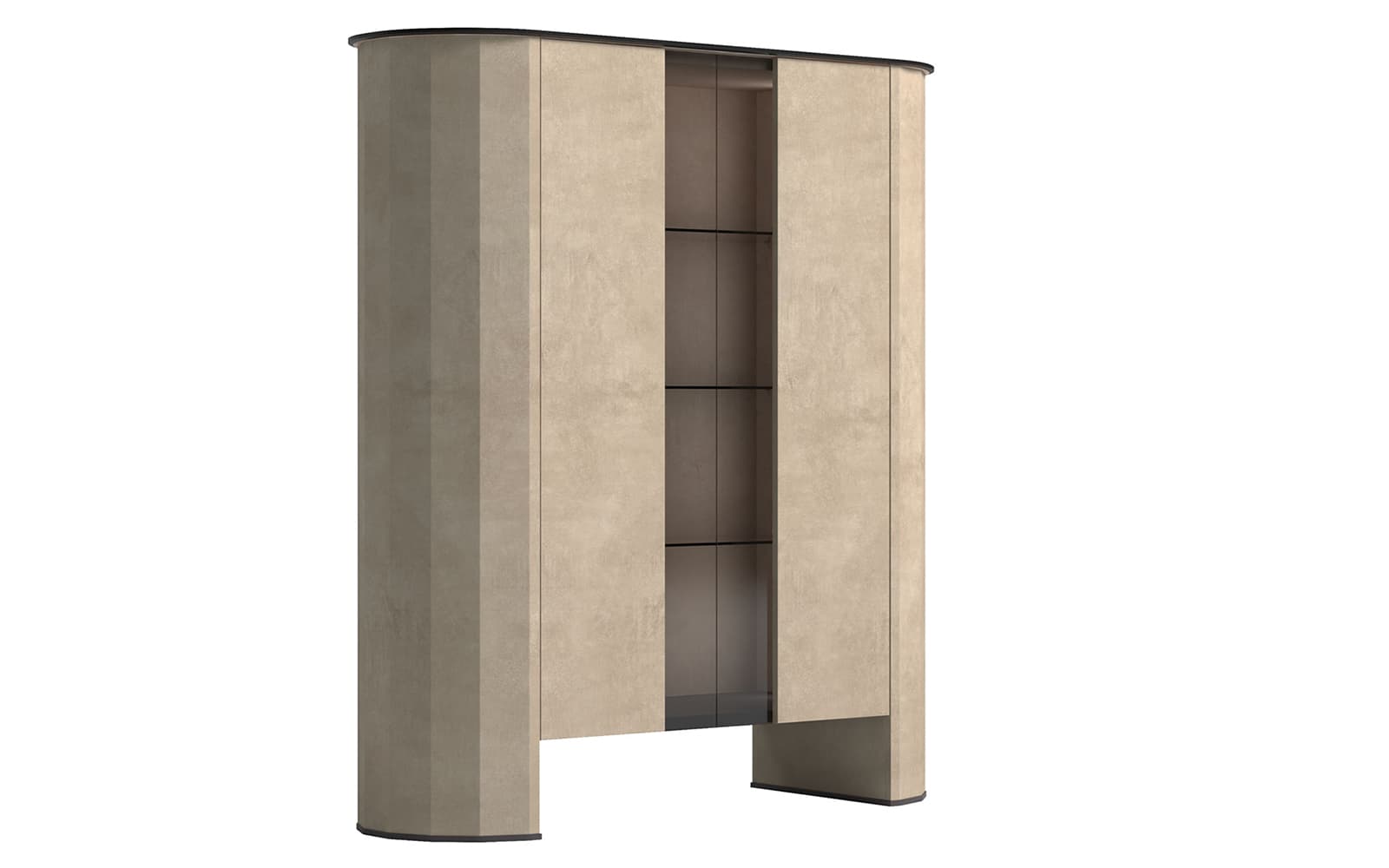 Vitrină Sable,134×50×156 cm