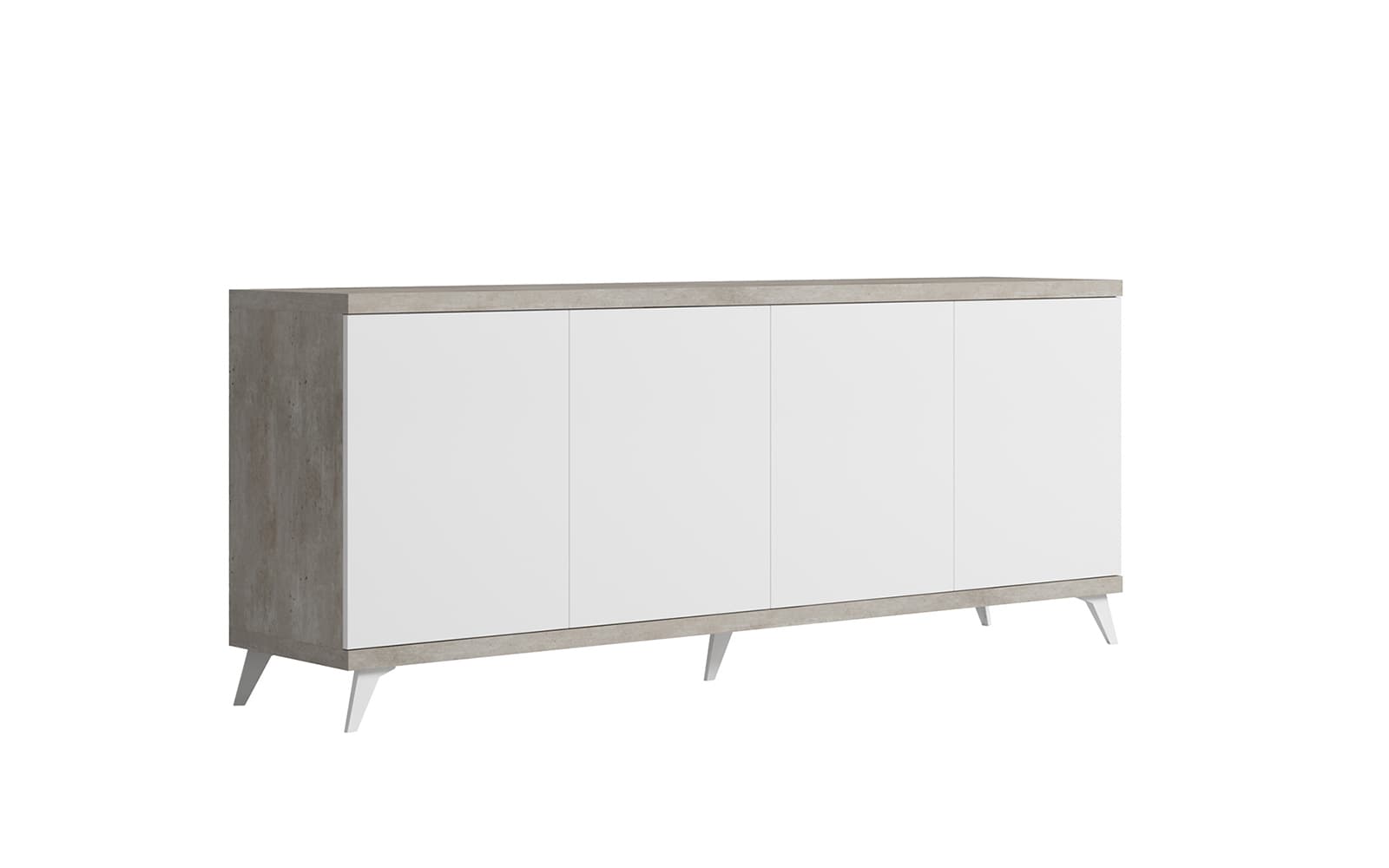 Comoda Concrete, 3/4 uși