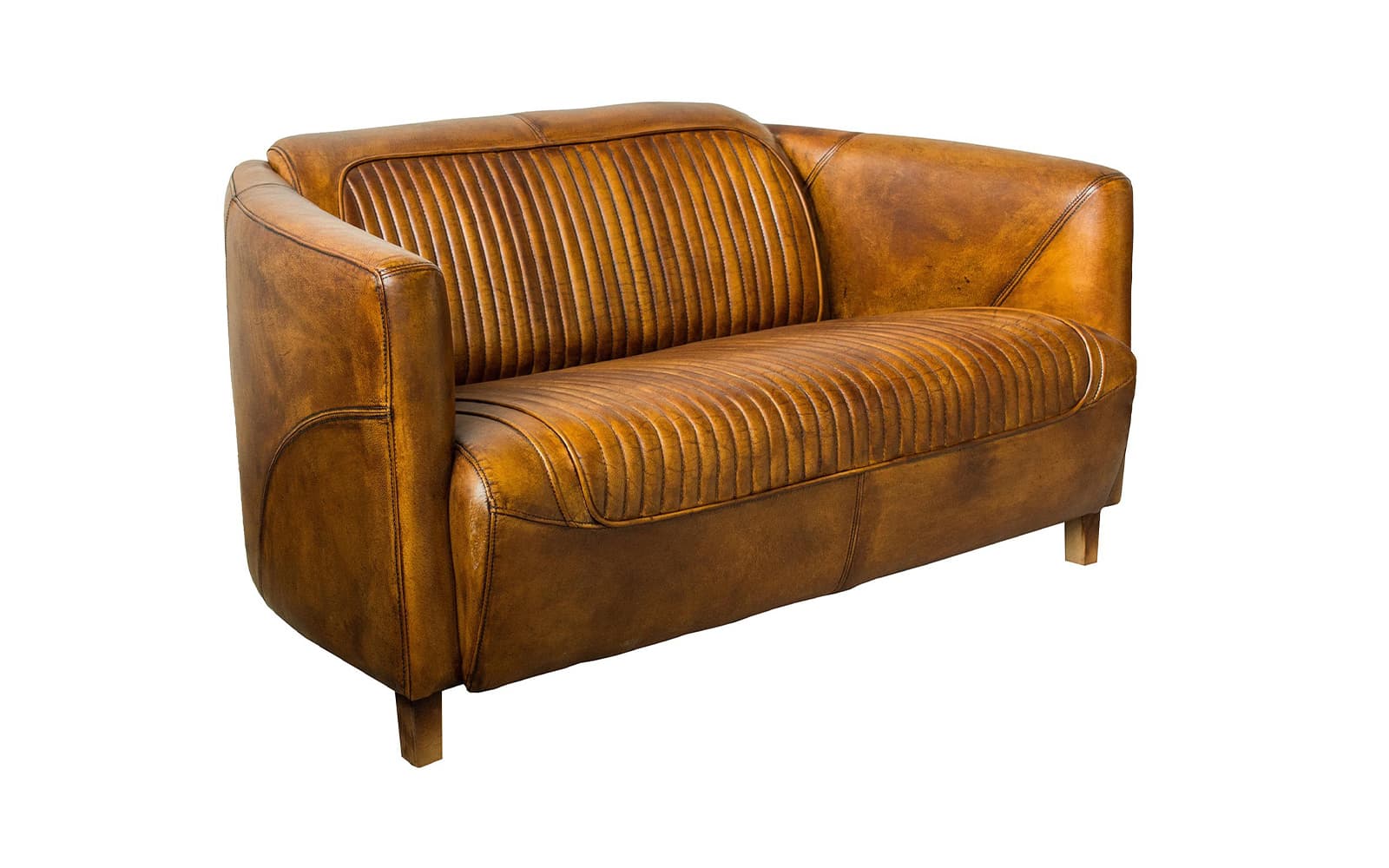 Canapea Heritage, 125x86x68 cm din lemn masiv