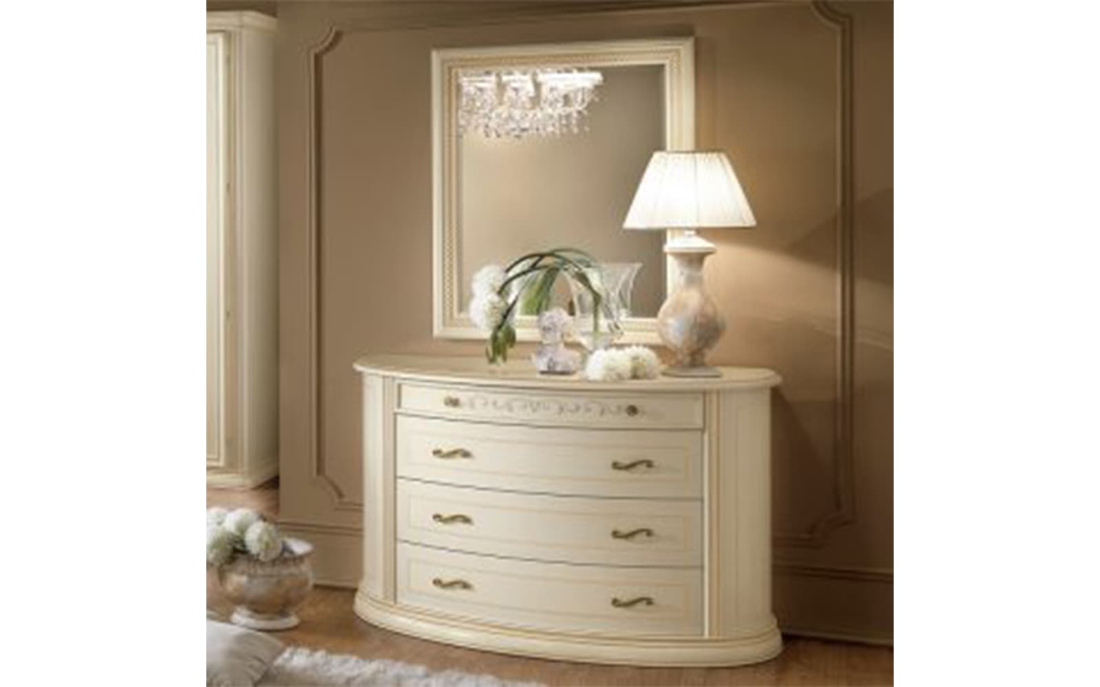 Oglindă decorativă Caterina, 	88×4×105 cm
