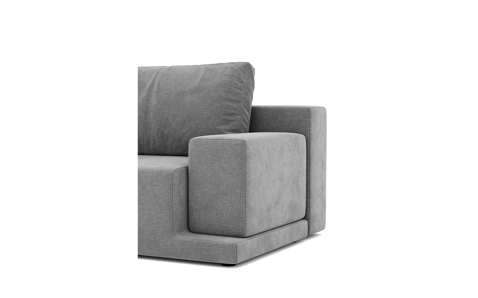 Canapea extensibilă Rand, 260×102×67 cm din lemn masiv