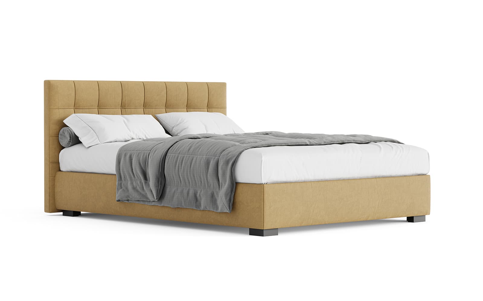 Pat tapițat Dream cu saltea, 120/140/160/180cm