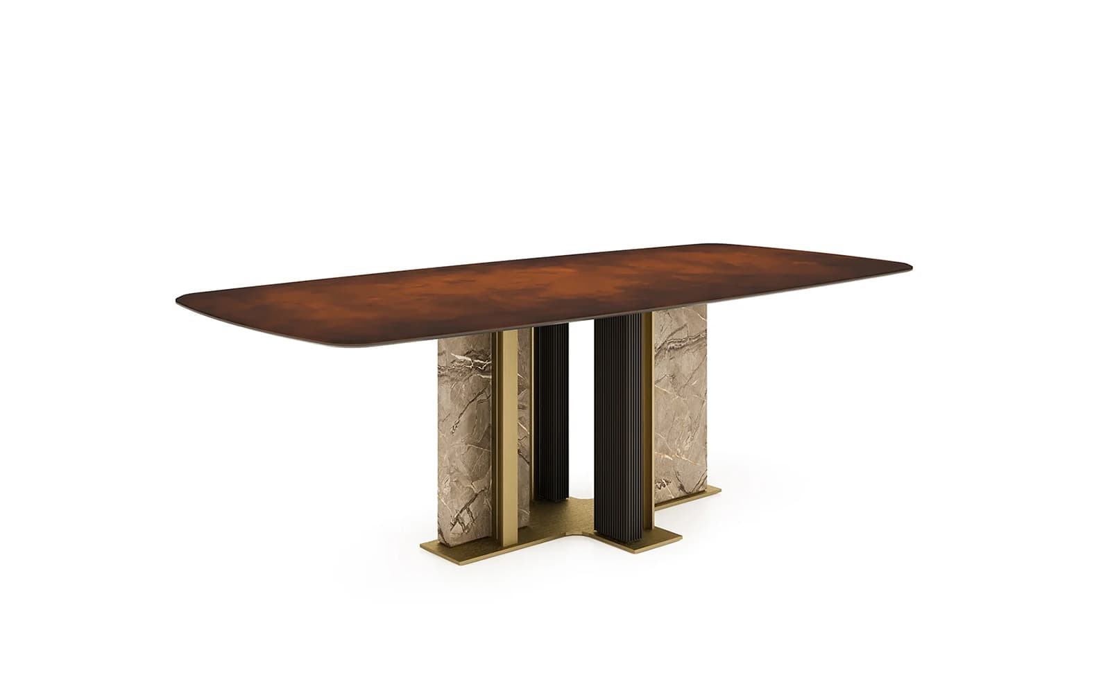 Masă dining Domo, 240x110x75 cm, Personalizabilă