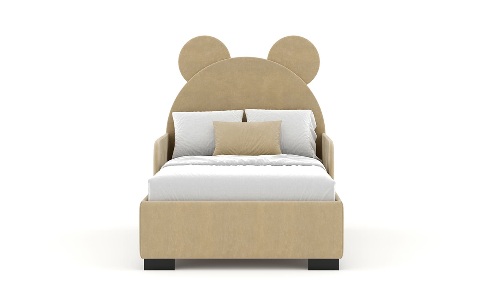 Pat tapitat Teddy, 200x108x88 cm