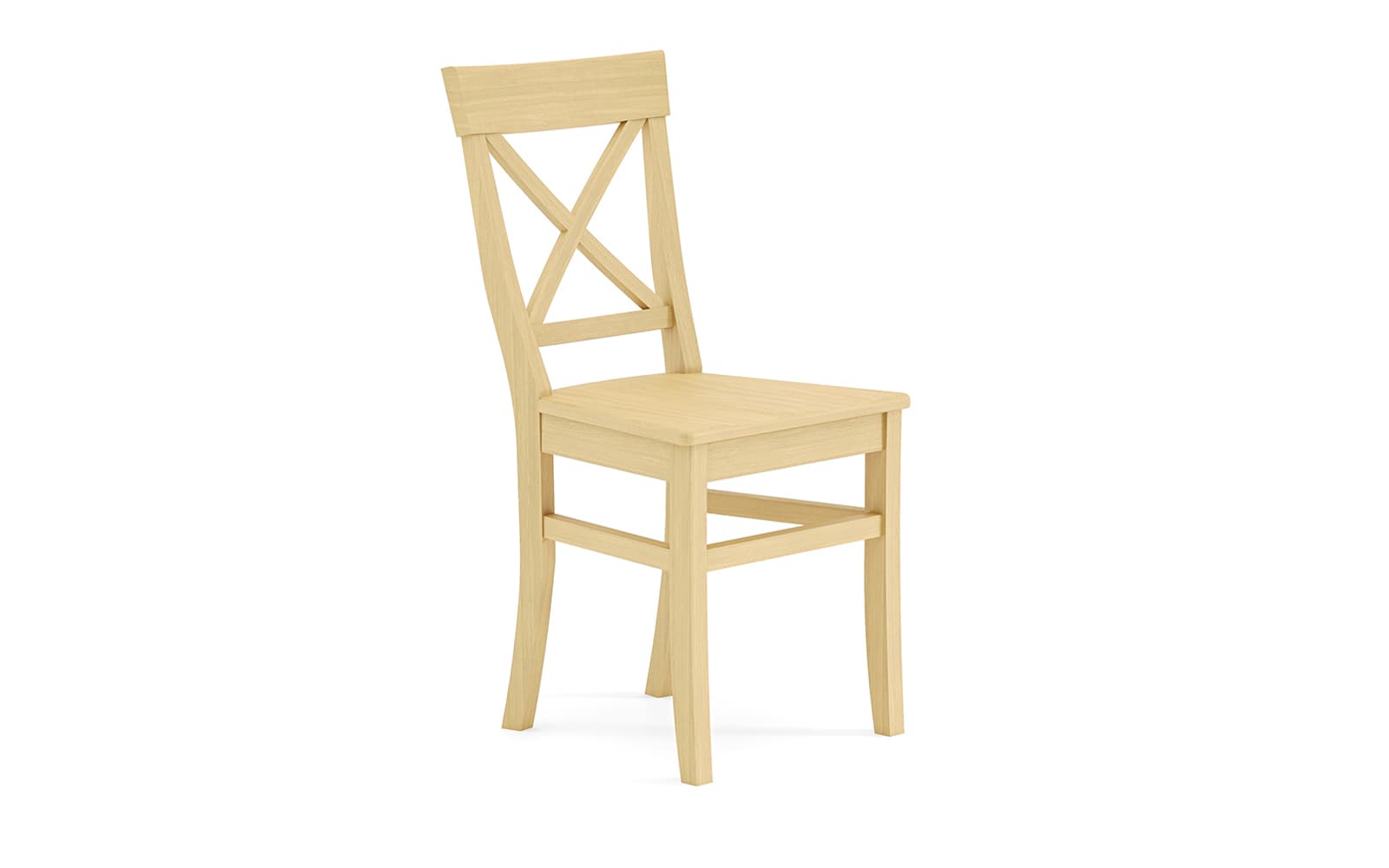 Scaun Henry din lemn masiv, 45×51×92,5 cm