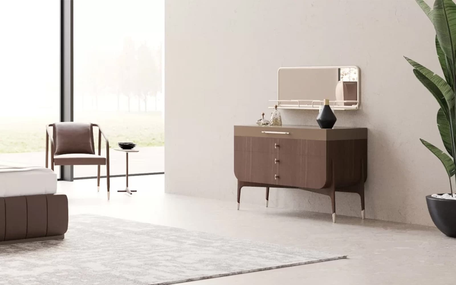 Comodă cu sertare Capella, 123x56x82 cm