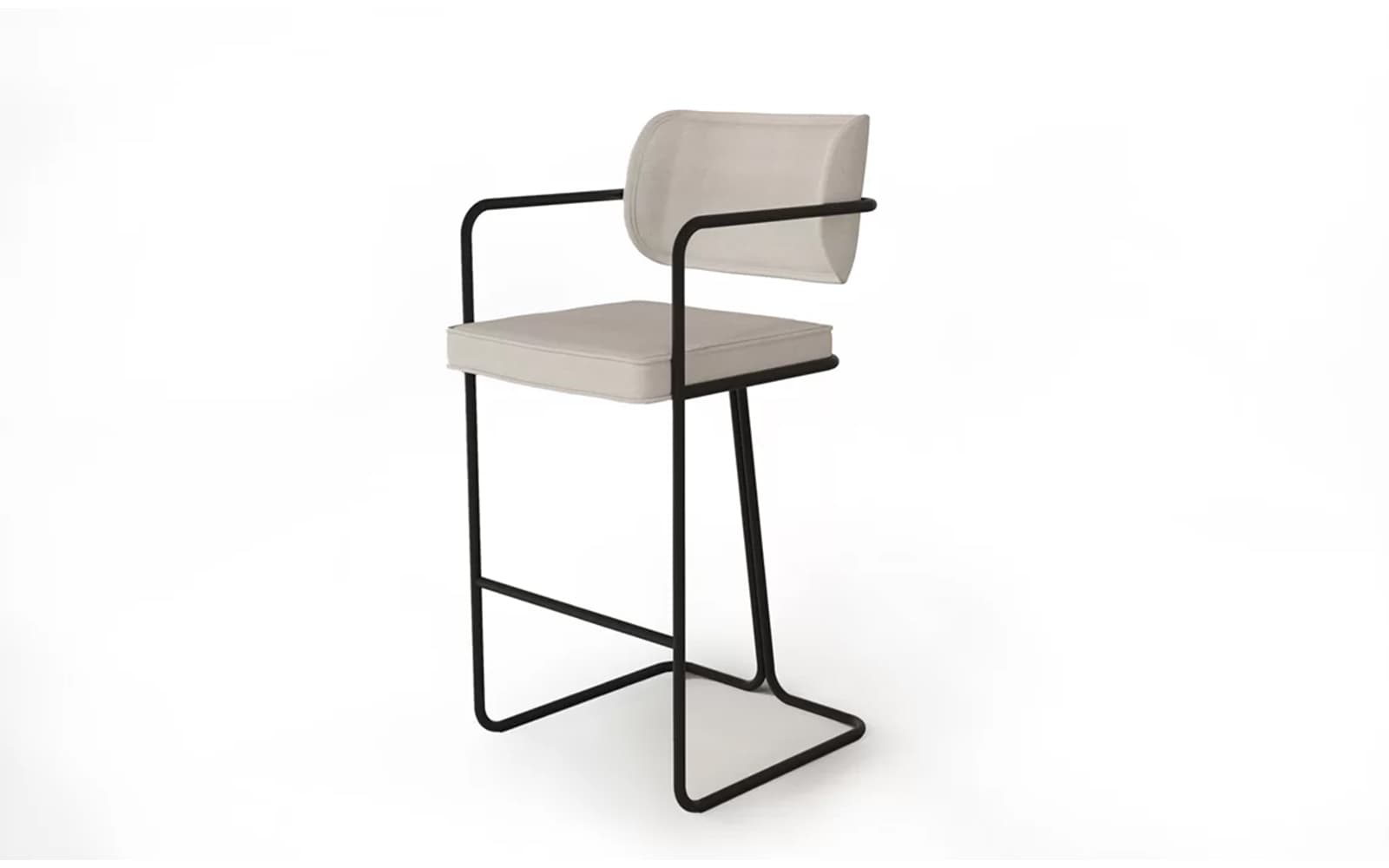 Scaun de bar Giallo, 52×57×109 cm