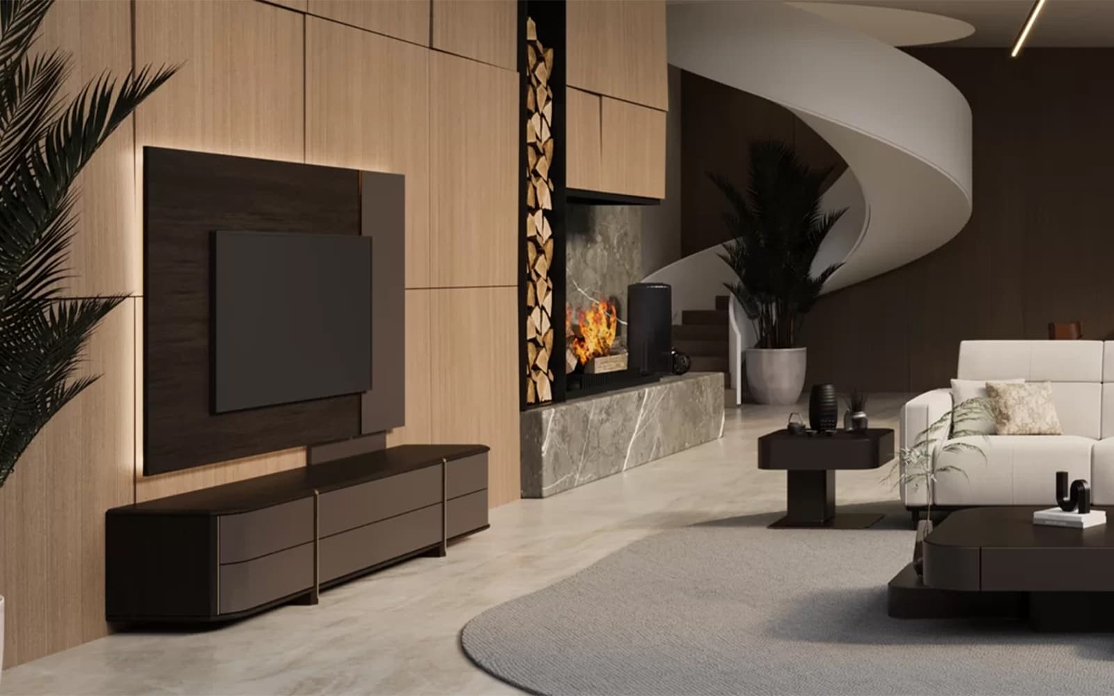 Unitate TV Nova, 230 cm