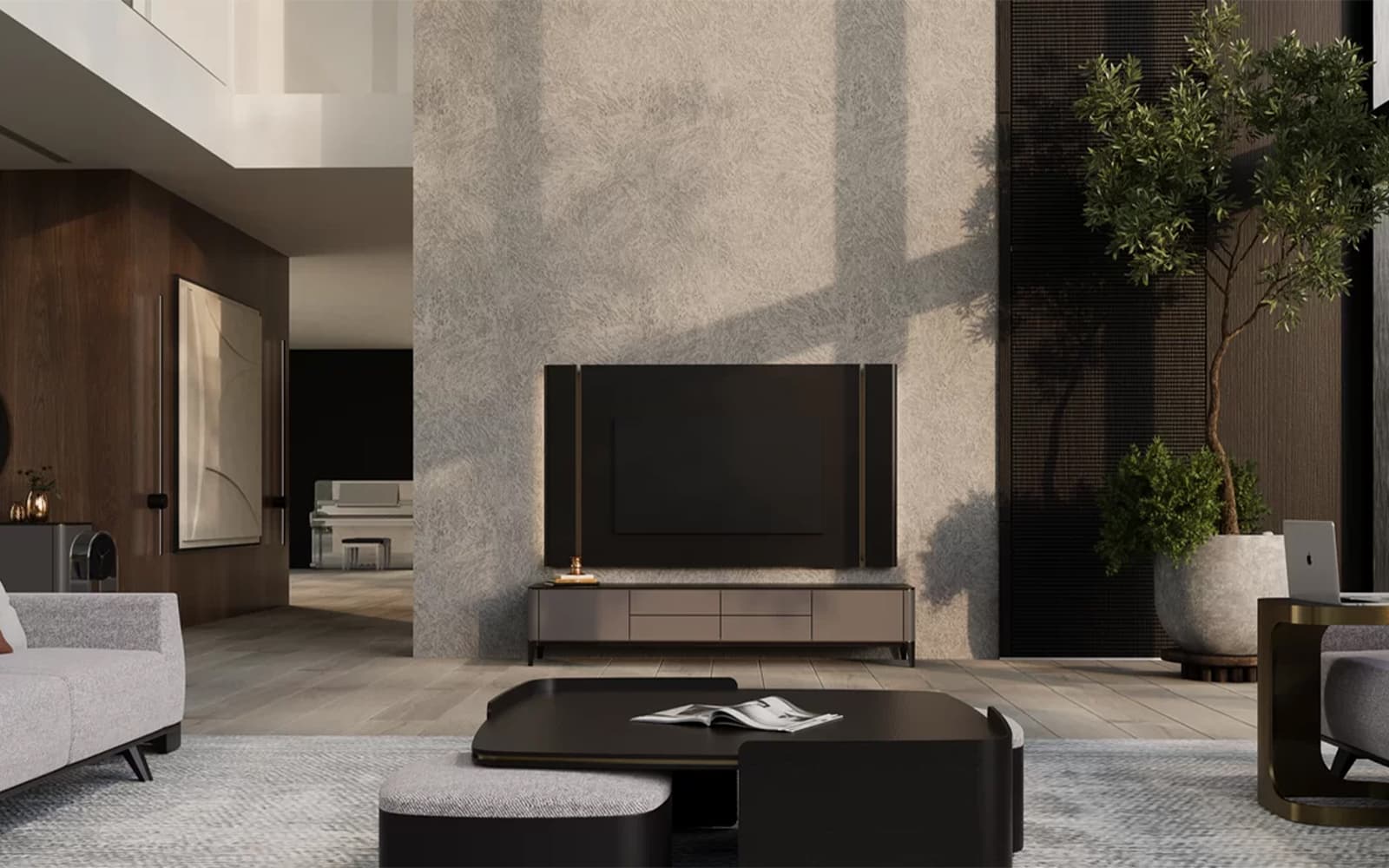 Unitate Tv Sophia, 220 cm