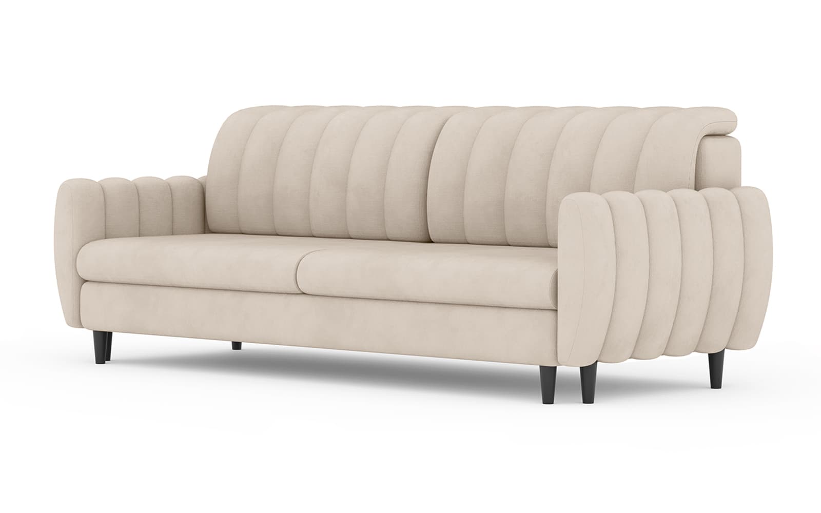 Canapea extensibilă Ten, 223×97 cm din lemn masiv