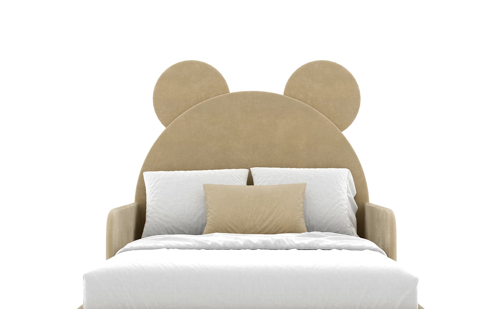 Pat tapitat Teddy, 200x108x88 cm