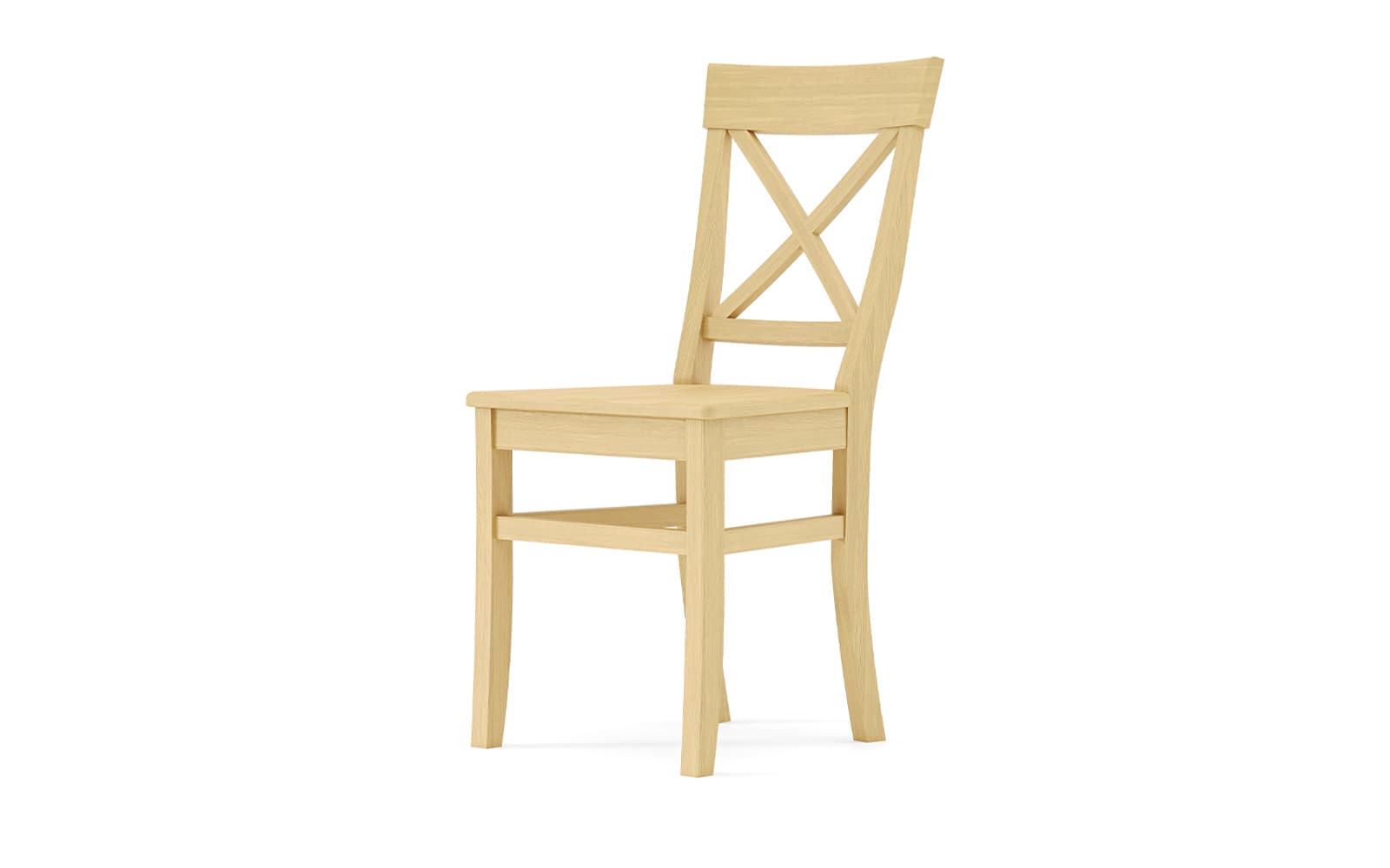 Scaun Henry din lemn masiv, 45×51×92,5 cm