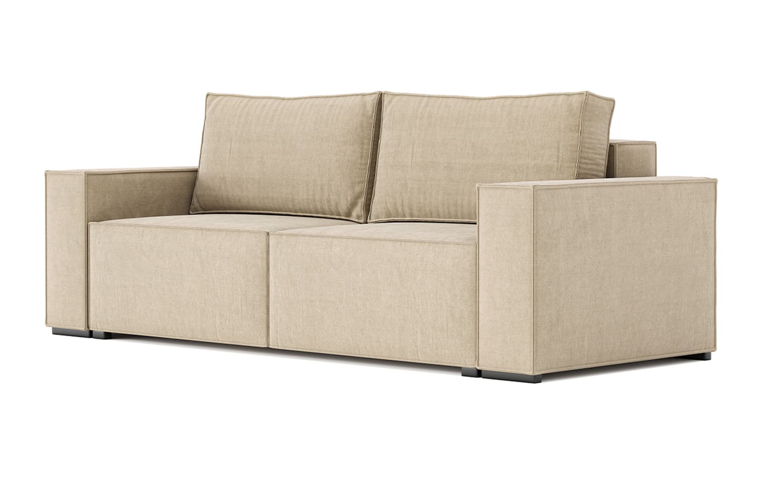 Canapea extensibilă Eland, 240×100×77 cm din lemn masiv