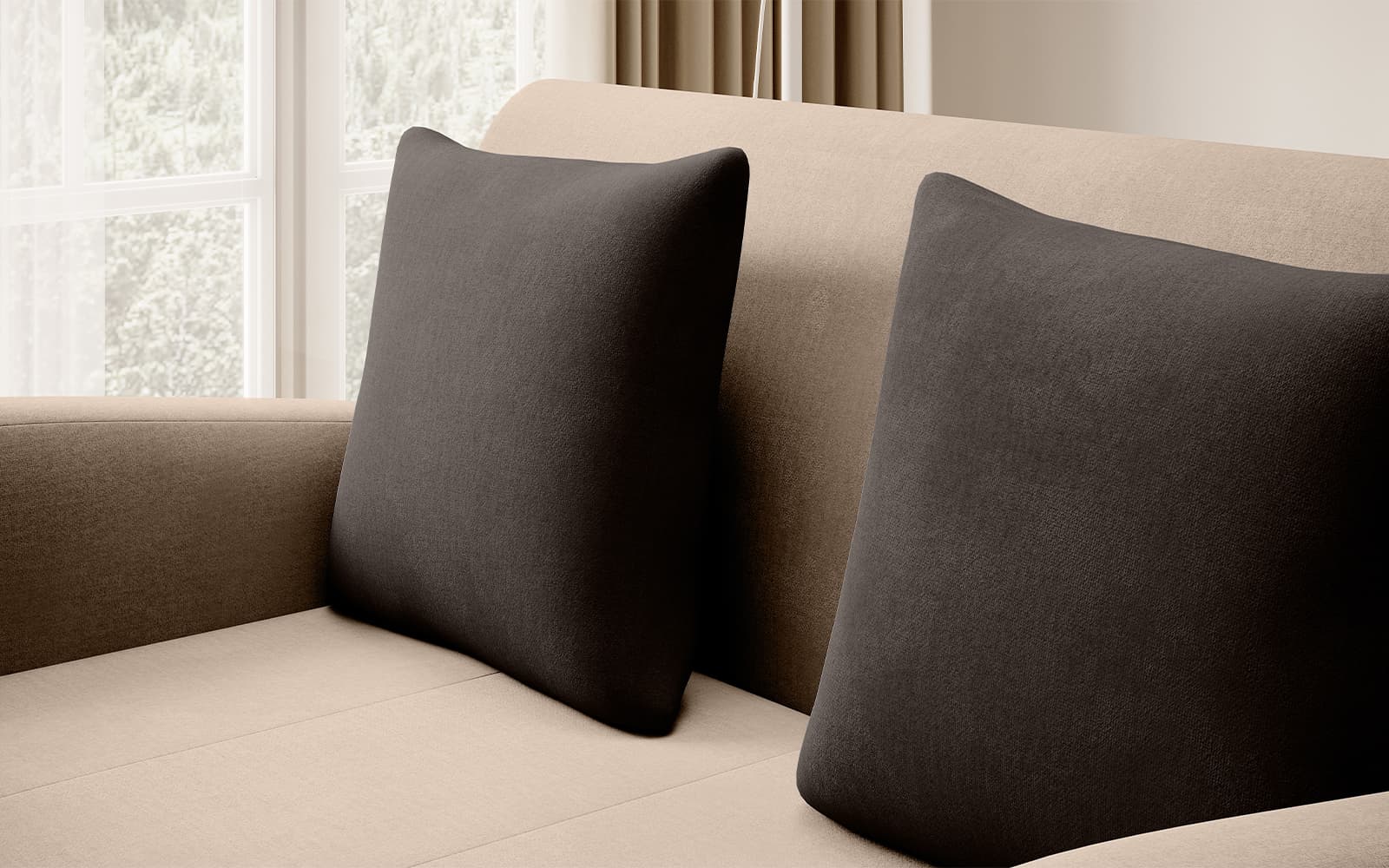 Canapea extensibilă Ario, 130×103×85 cm, Personalizabilă din lemn masiv