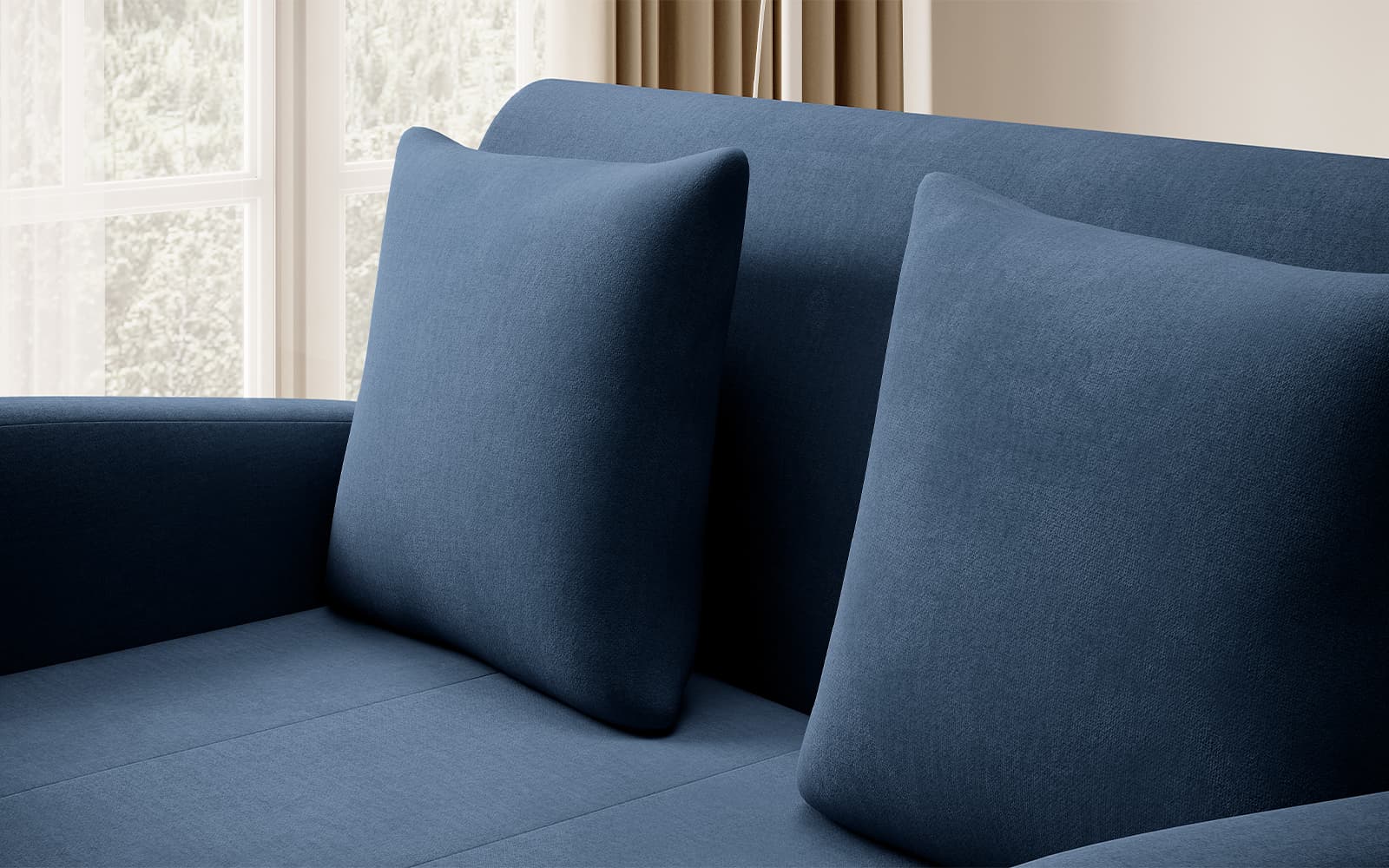 Canapea extensibilă Ario, 130×103×85 cm, Personalizabilă din lemn masiv