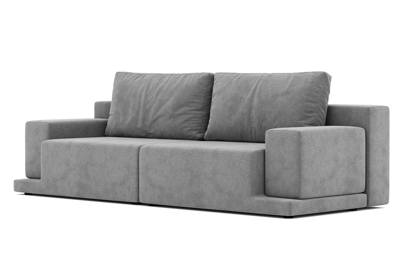 Canapea extensibilă Rand, 260×102×67 cm din lemn masiv
