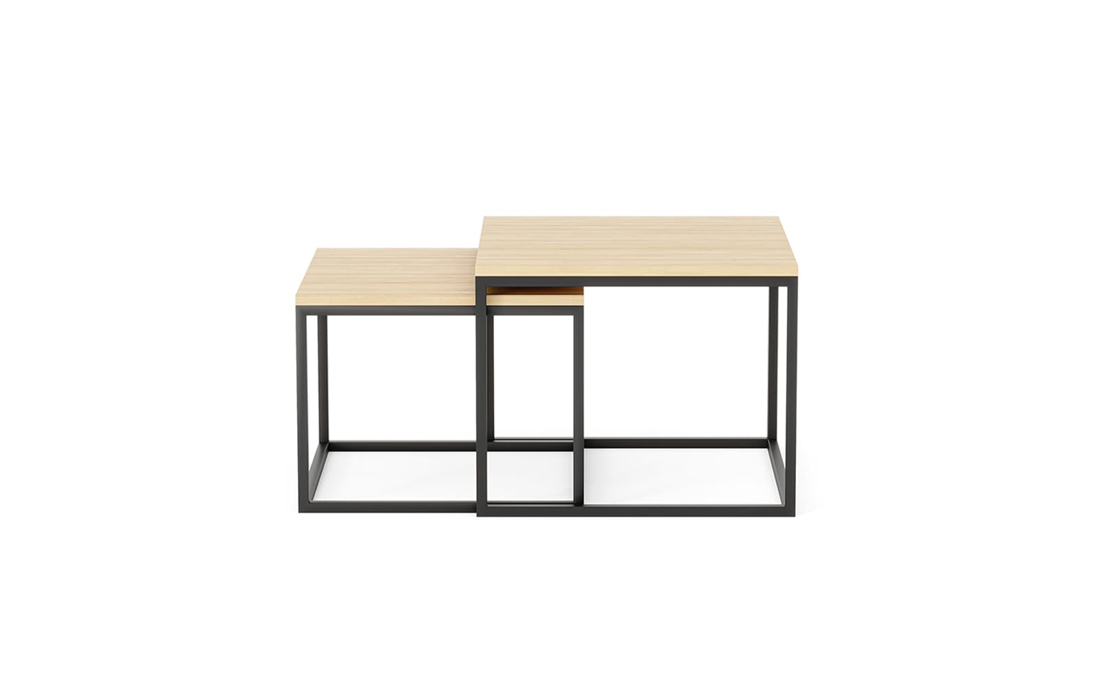 Set măsuțe de cafea, 60 × 60 cm / 54 × 54 cm