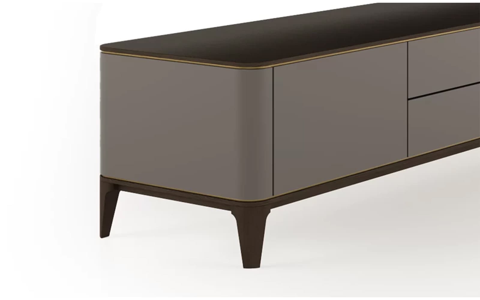 Unitate Tv Sophia, 220 cm din lemn masiv