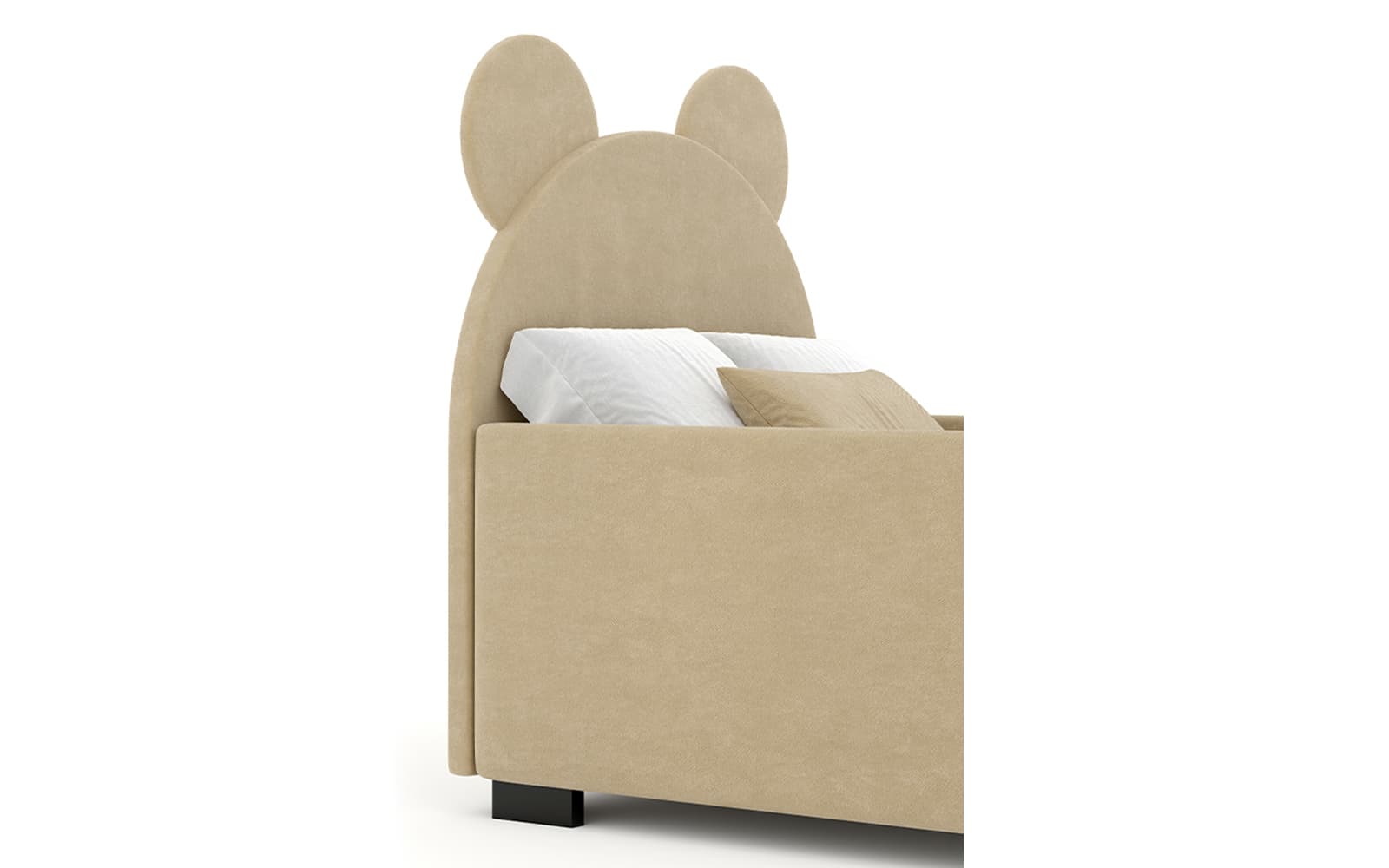 Pat tapitat Teddy, 200x108x88 cm