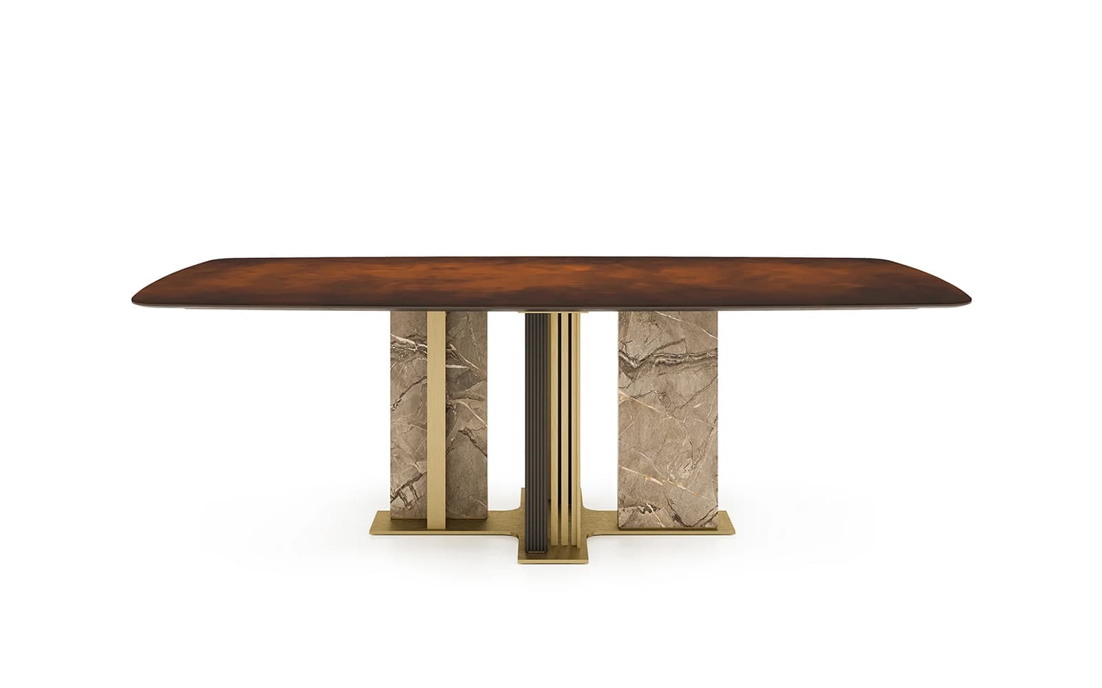 Masă dining Domo, 240x110x75 cm, Personalizabilă