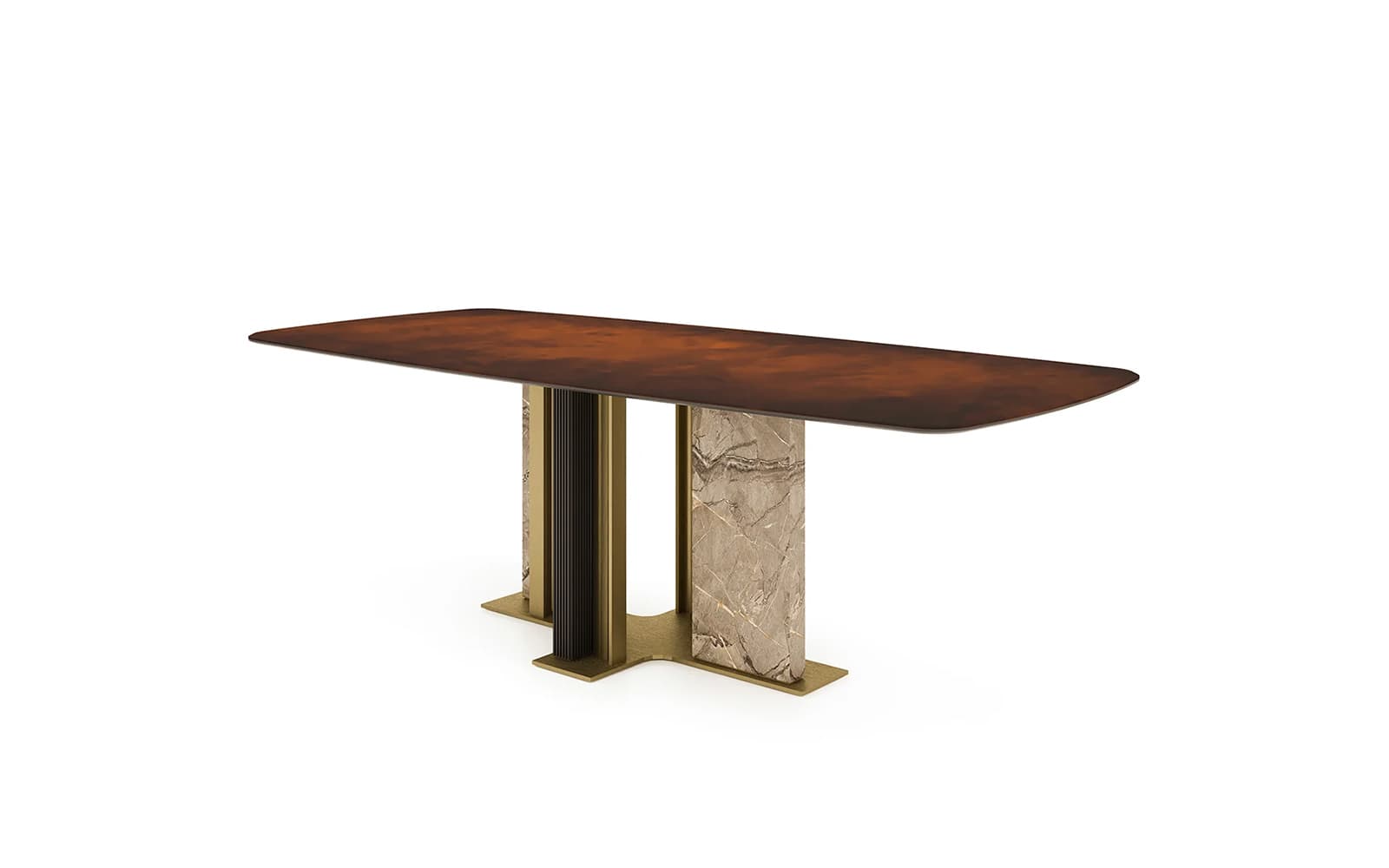 Masă dining Domo, 240x110x75 cm, Personalizabilă