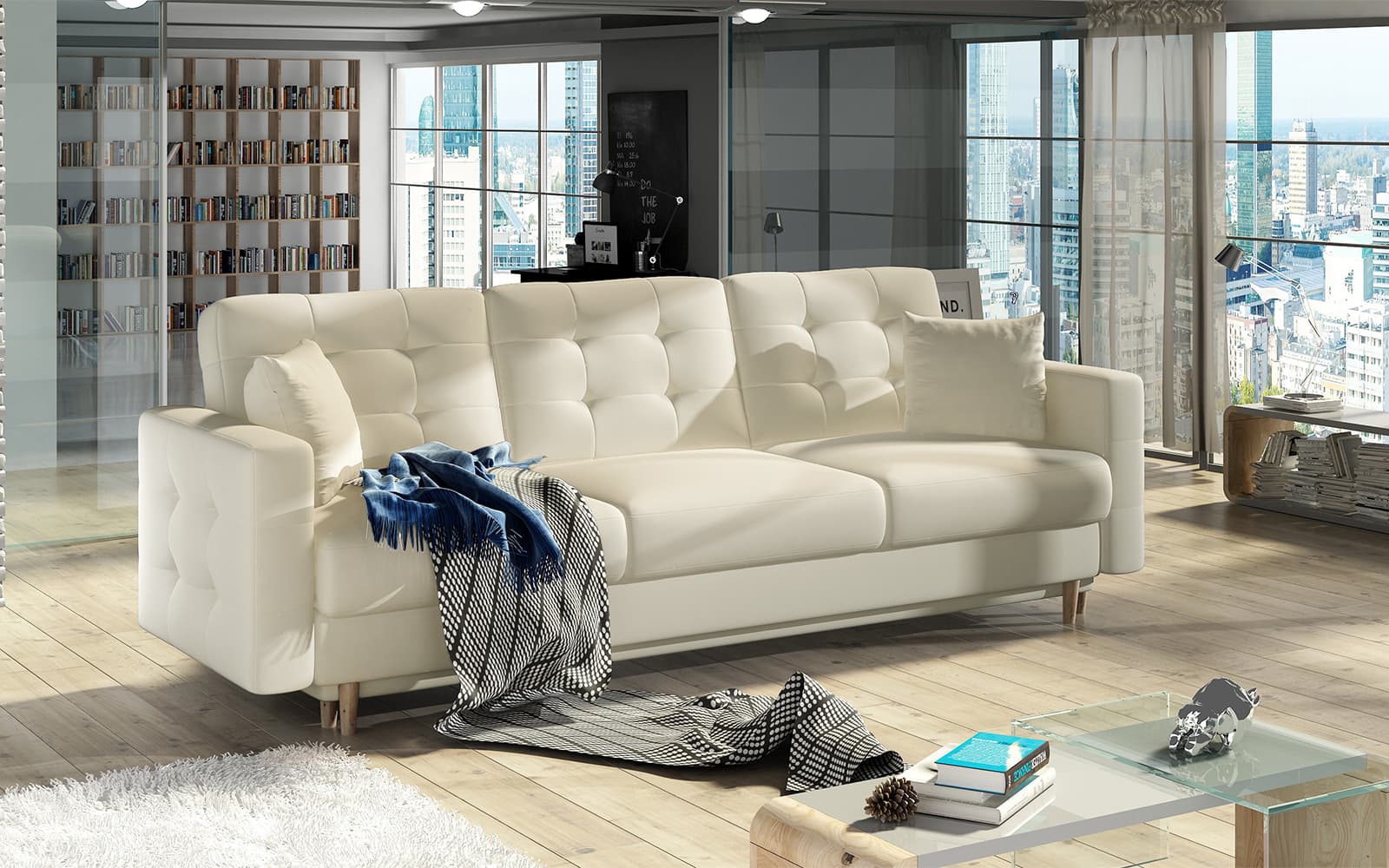 Canapea Asgard, 233×92×93 cm, Personalizabilă