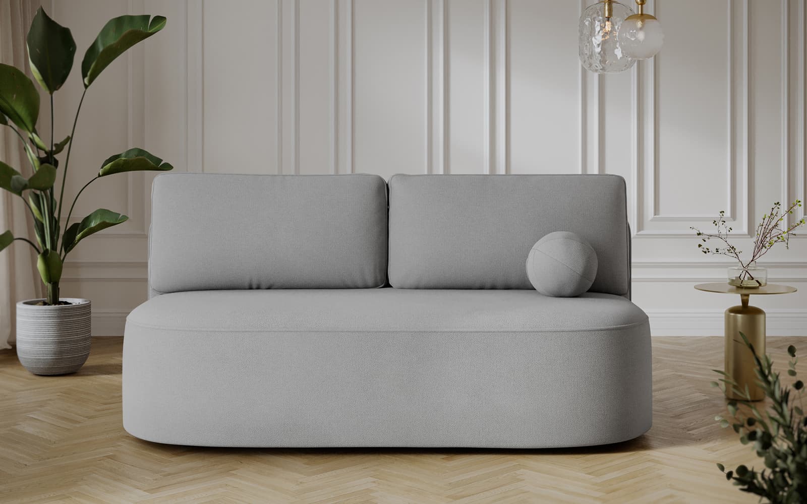 Canapea extensibilă Liliana, 193×96 cm, Personalizabilă