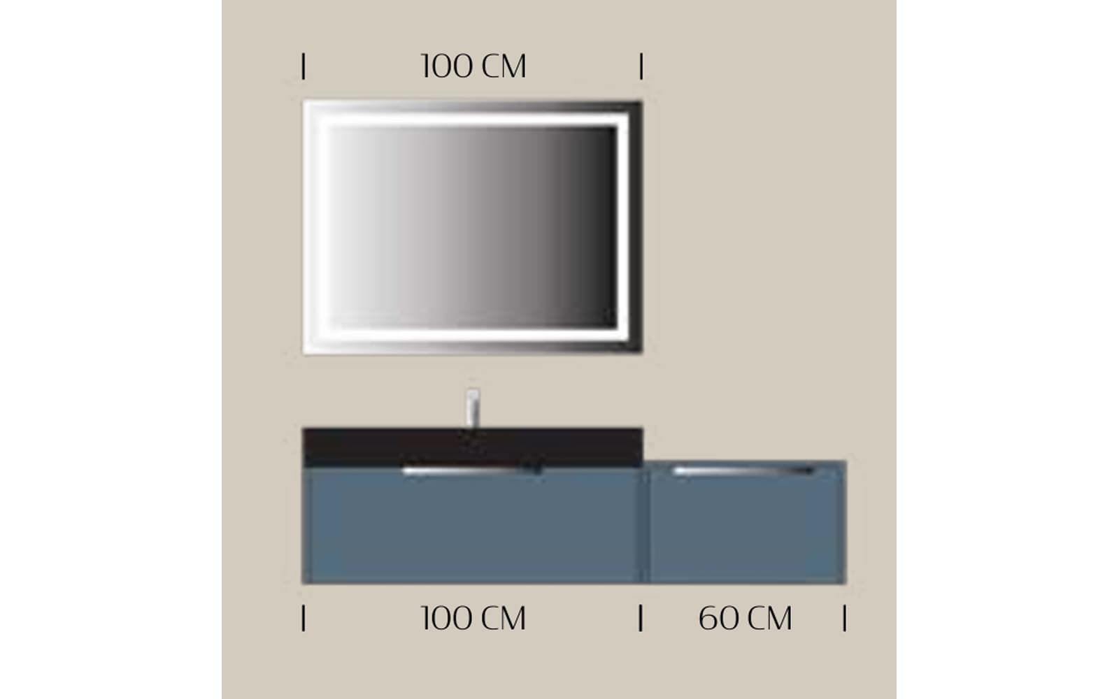 160 L