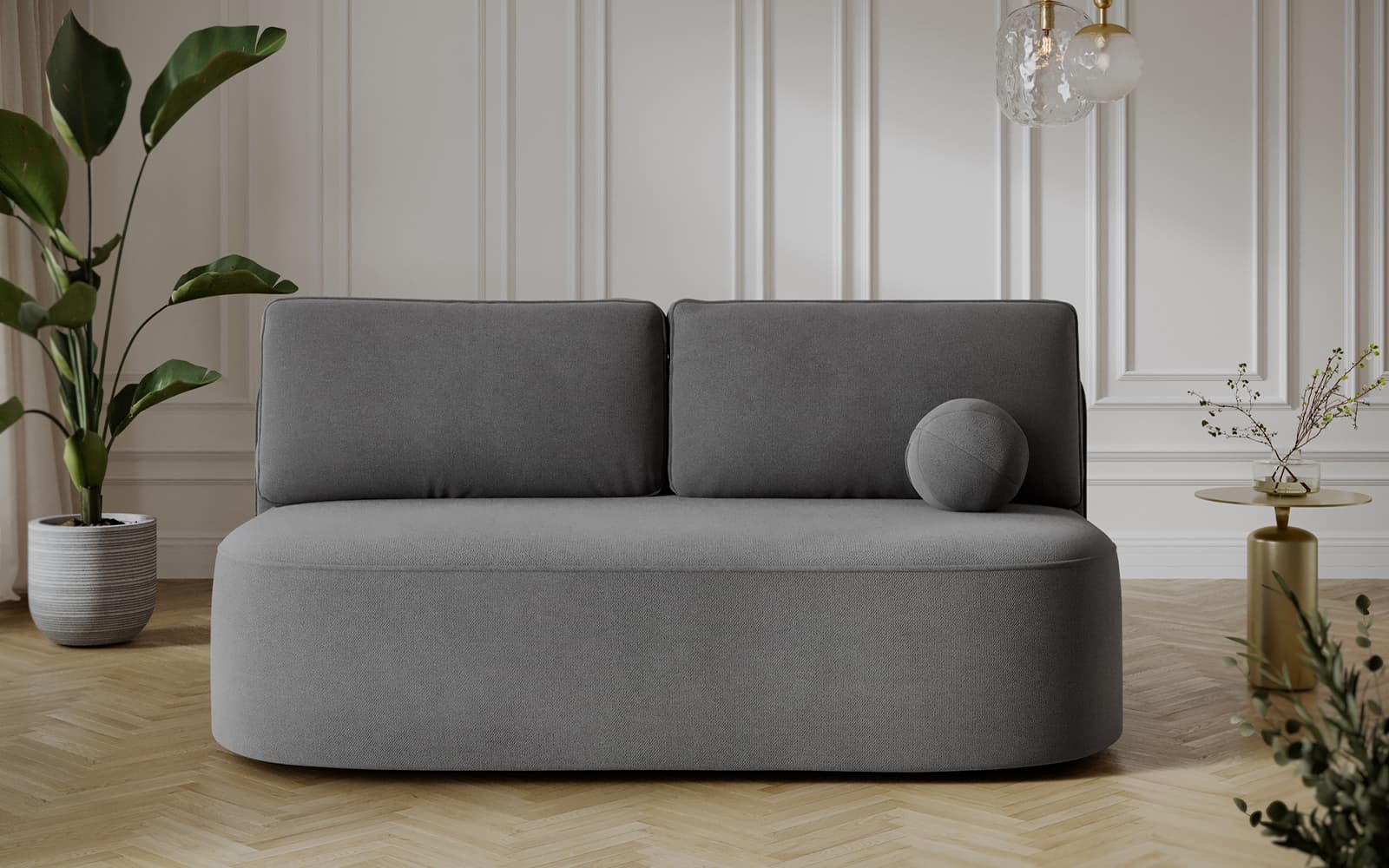 Canapea extensibilă Liliana, 193×96 cm, Personalizabilă