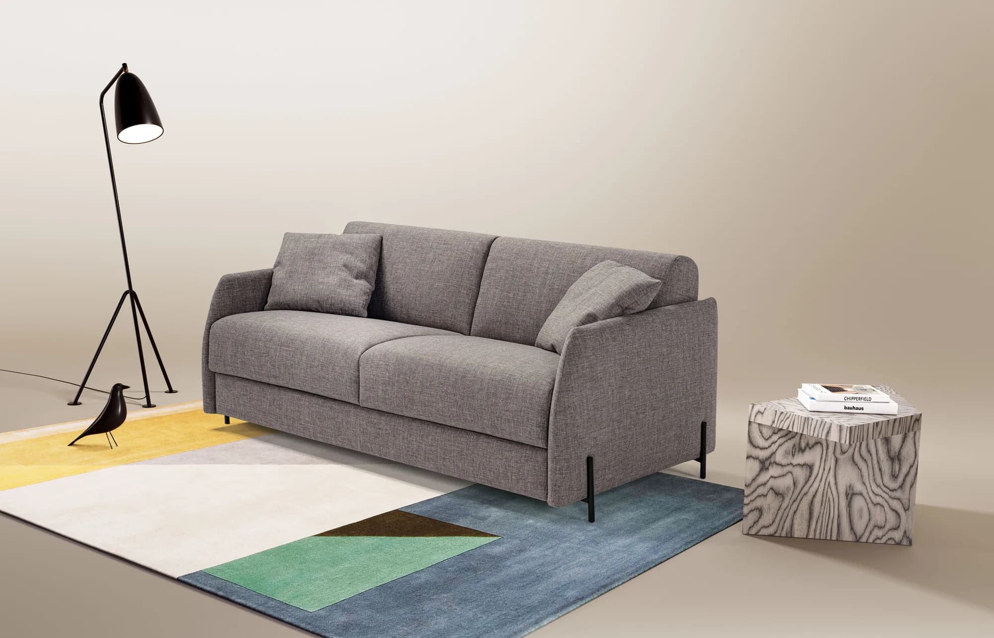 Canapea Extensibilă Milano Dienne — în living amenajat