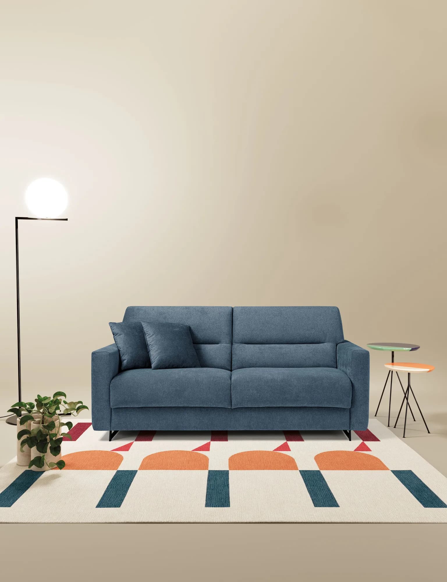 Canapea Extensibilă Torino Dienne — în living amenajat