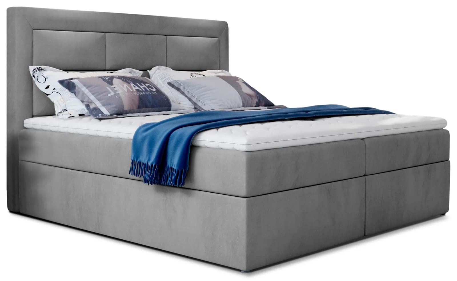 Pat BoxSpring Vivre 180x200 din lemn masiv