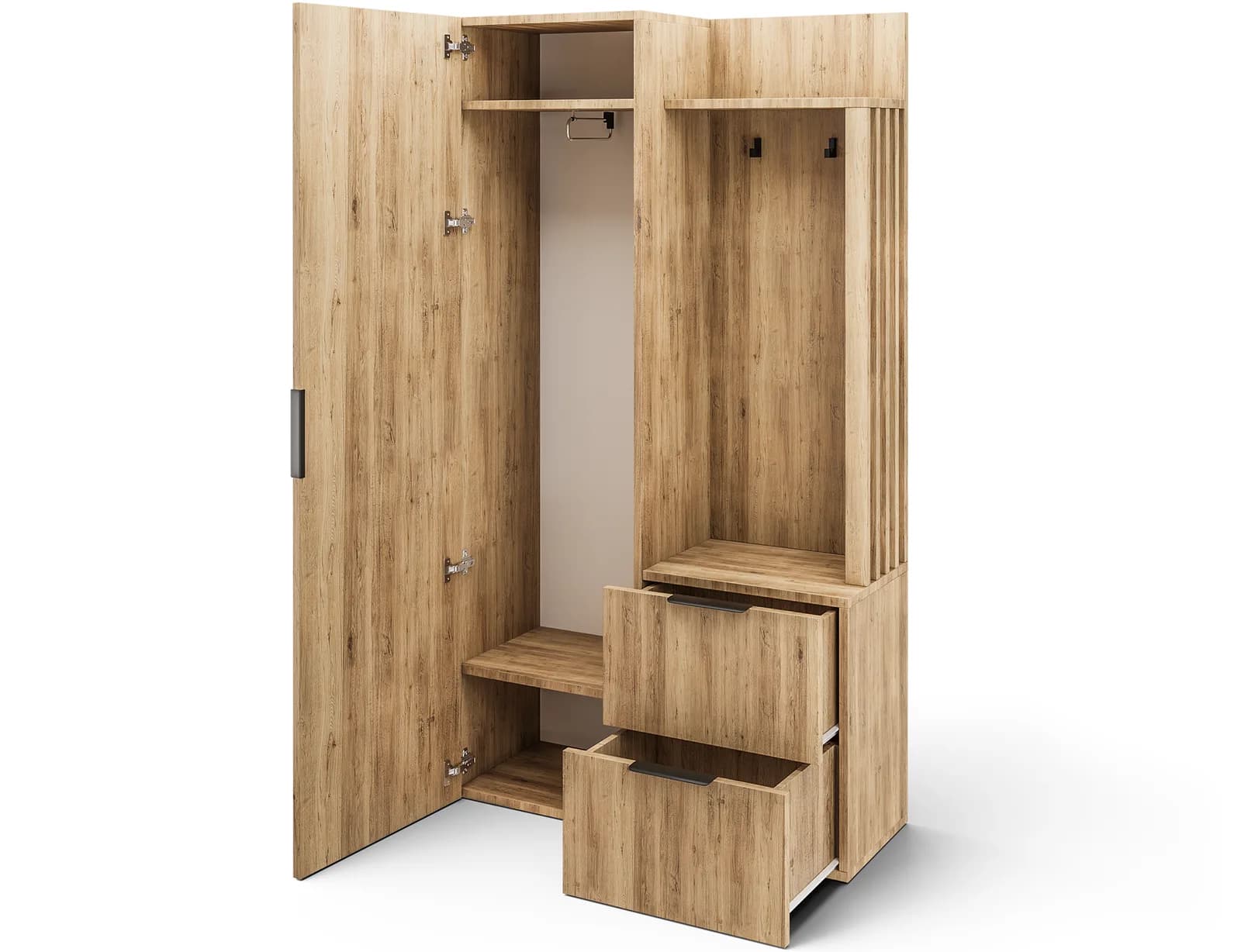 Mobilier hol Riganni din lemn masiv